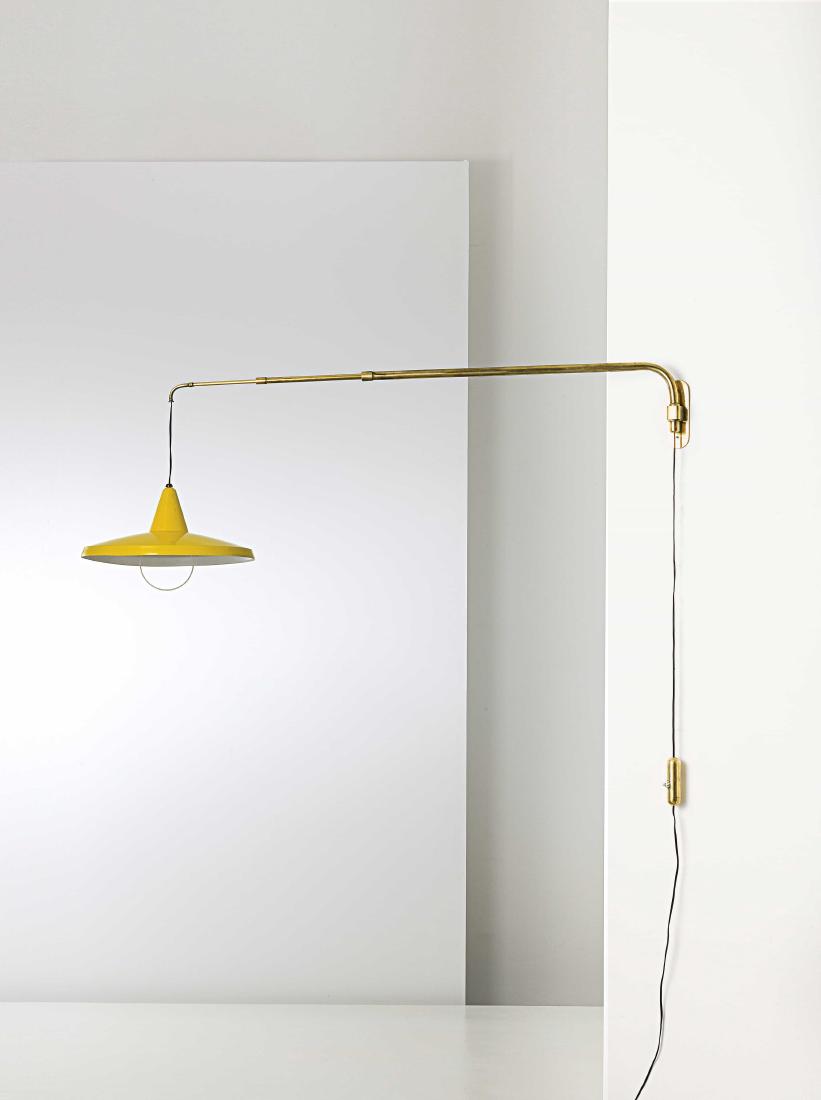 MANIFATTURA ITALIANA - AN ITALIAN WALL LAMP  - (1 of 1)