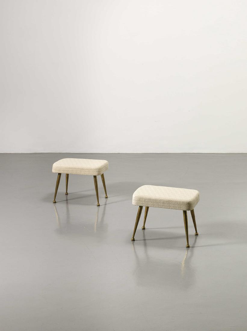 MANIFATTURA ITALIANA - A PAIR OF ITALIAN STOOLS - 2 (1 of 1)