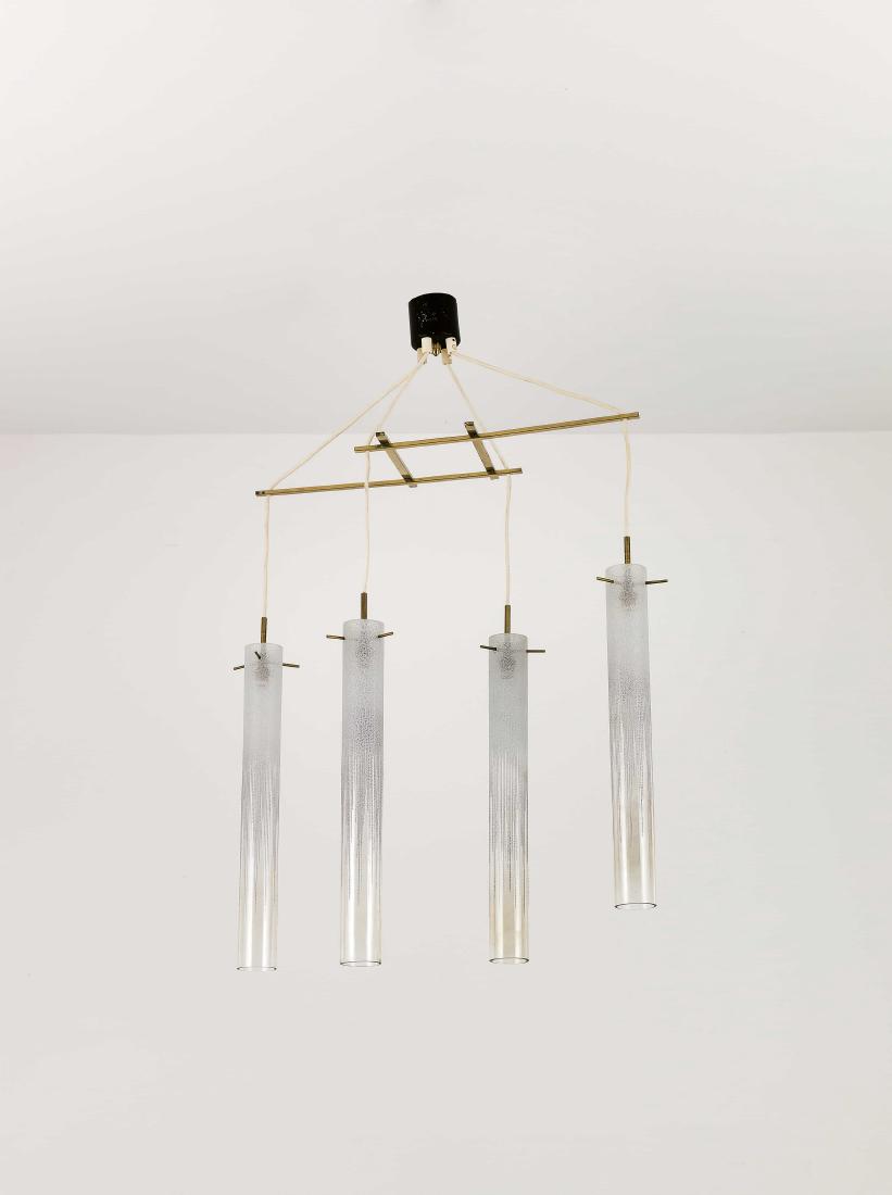 MANIFATTURA ITALIANA - AN ITALIAN CEILING LAMP - (1 of 1)