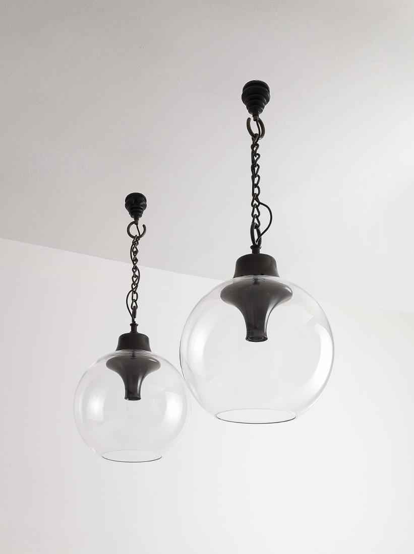 LUIGI CACCIA DOMINIONI - A PAIR OIF CEILING LIGHTS BY (1 of 1)
