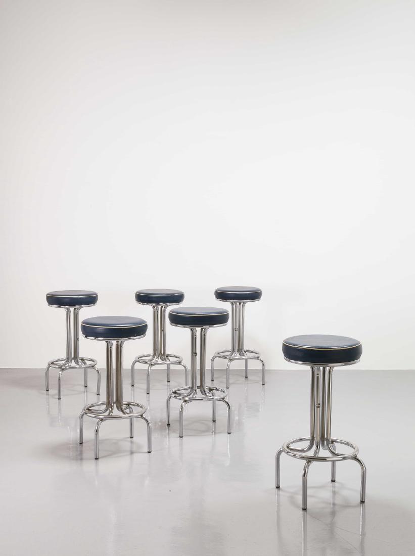 MANIFATTURA ITALIANA - SIX ITALIAN STOOLS - 6 (1 of 1)