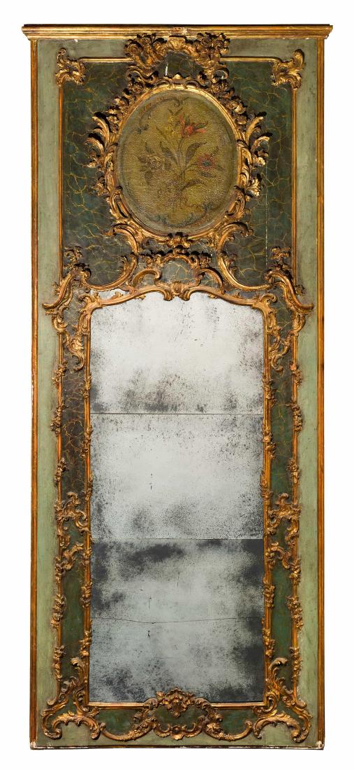 COPPIA DI GRANDI SPECCHIERE FONDOSALA IN LEGNO LACCATO (1 of 2)