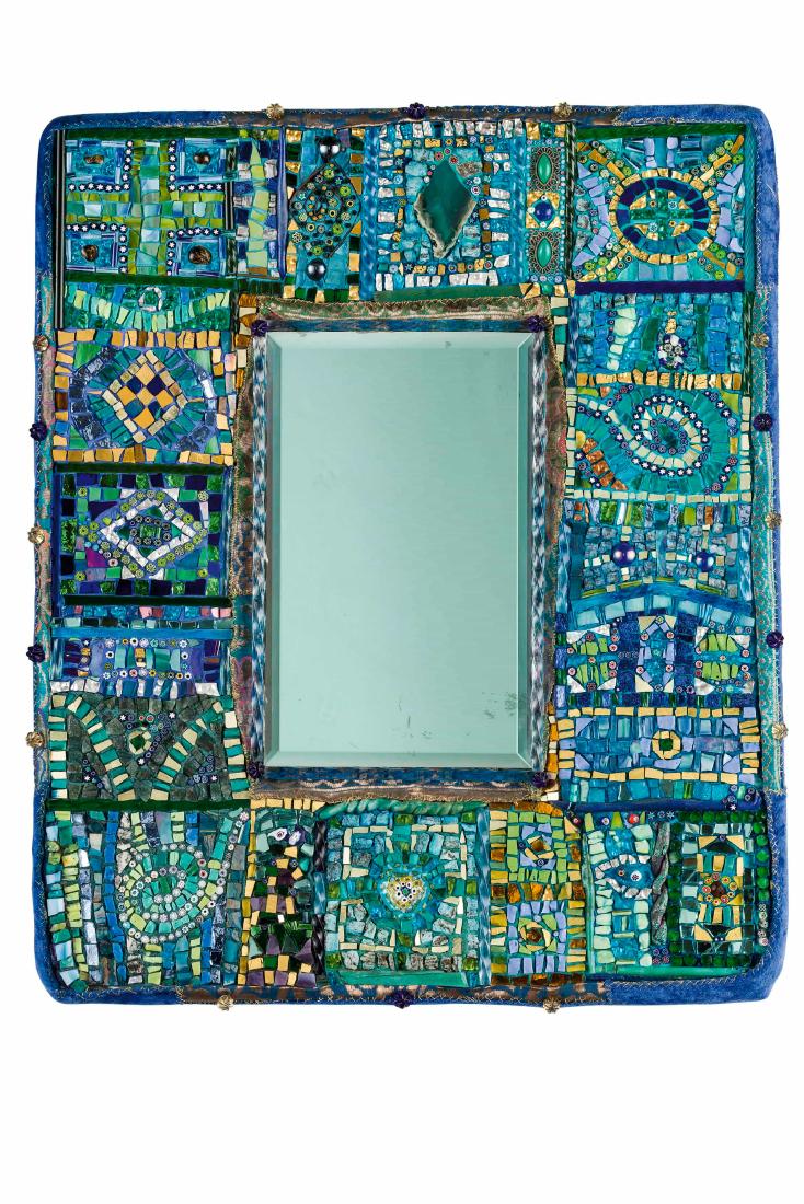 SPECCHIERA IN VETRO E MURRINE, XX SECOLO (1 of 1)