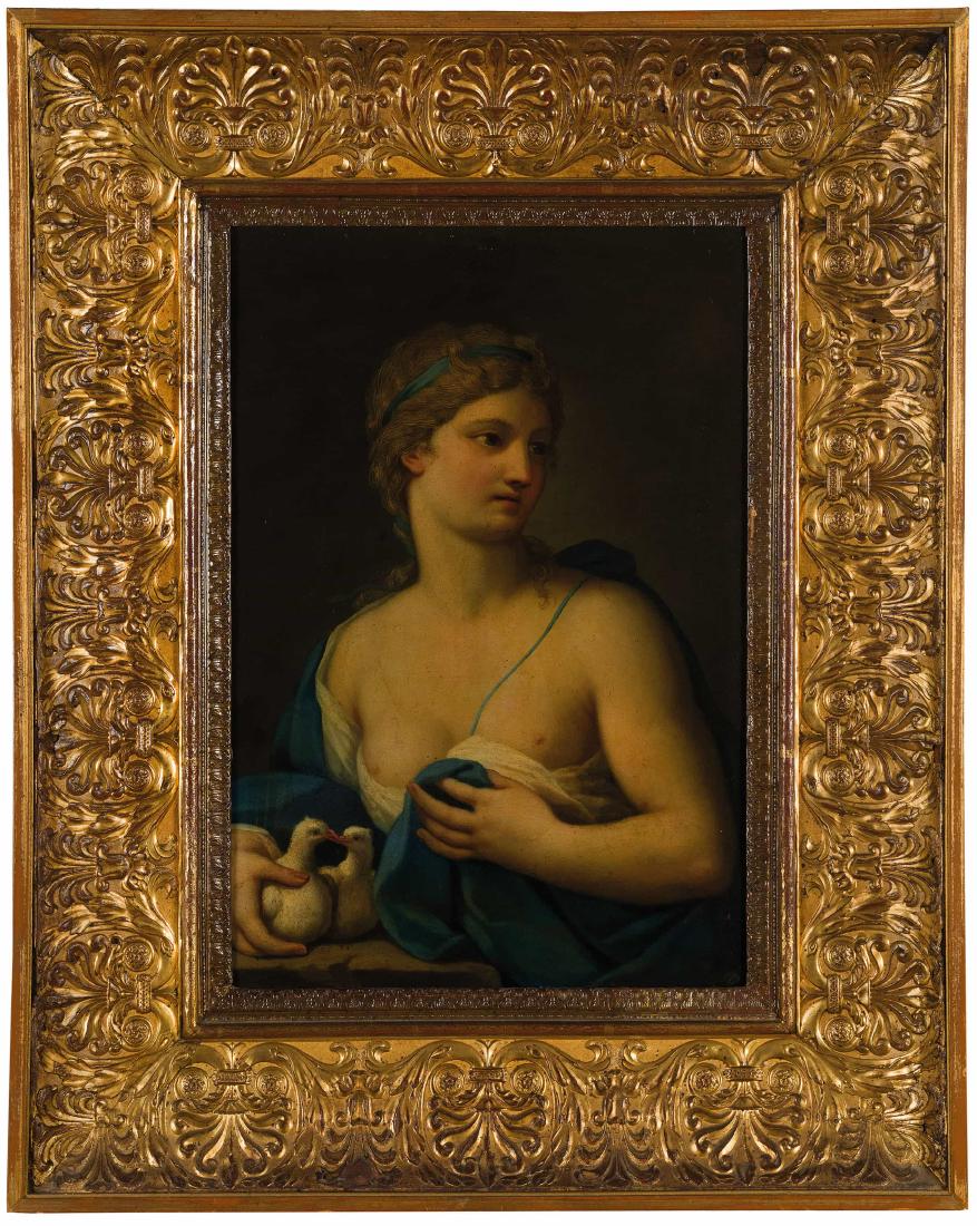 TOMMASO CONCA (attr. a): (Roma, 1734 - 1822) Venere Olio su rame, cm 36X28 Tommaso Conca imparÃ² i precetti dell'arte nella bottega familiare, con il padre Giovanni e lo zio Sebastiano, acquisendo una formazione tardo baroc
