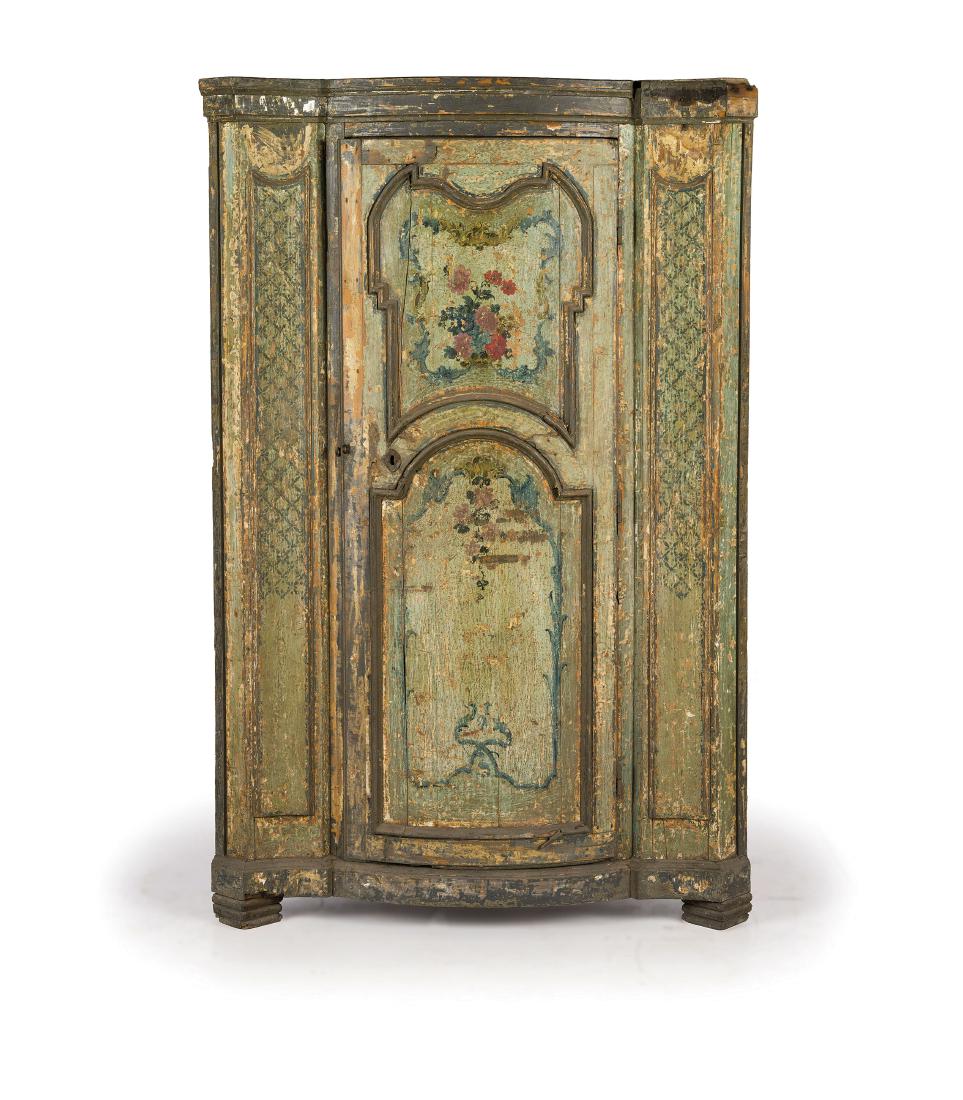 ANGOLIERA IN LEGNO DIPINTO, XIX SECOLO (1 of 1)