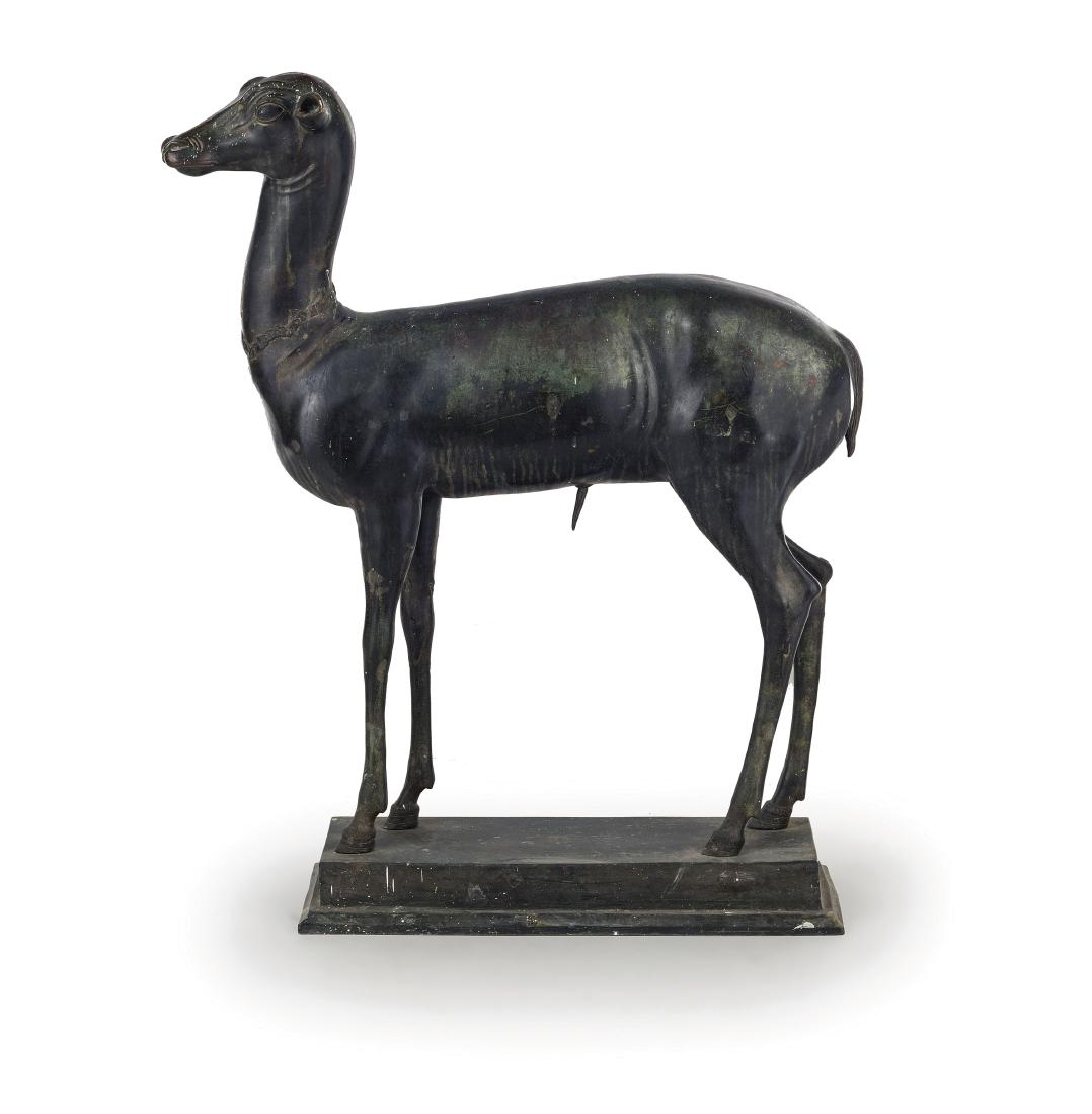 GRUPPO IN BRONZO A PATINA SCURA, XX SECOLO (1 of 1)