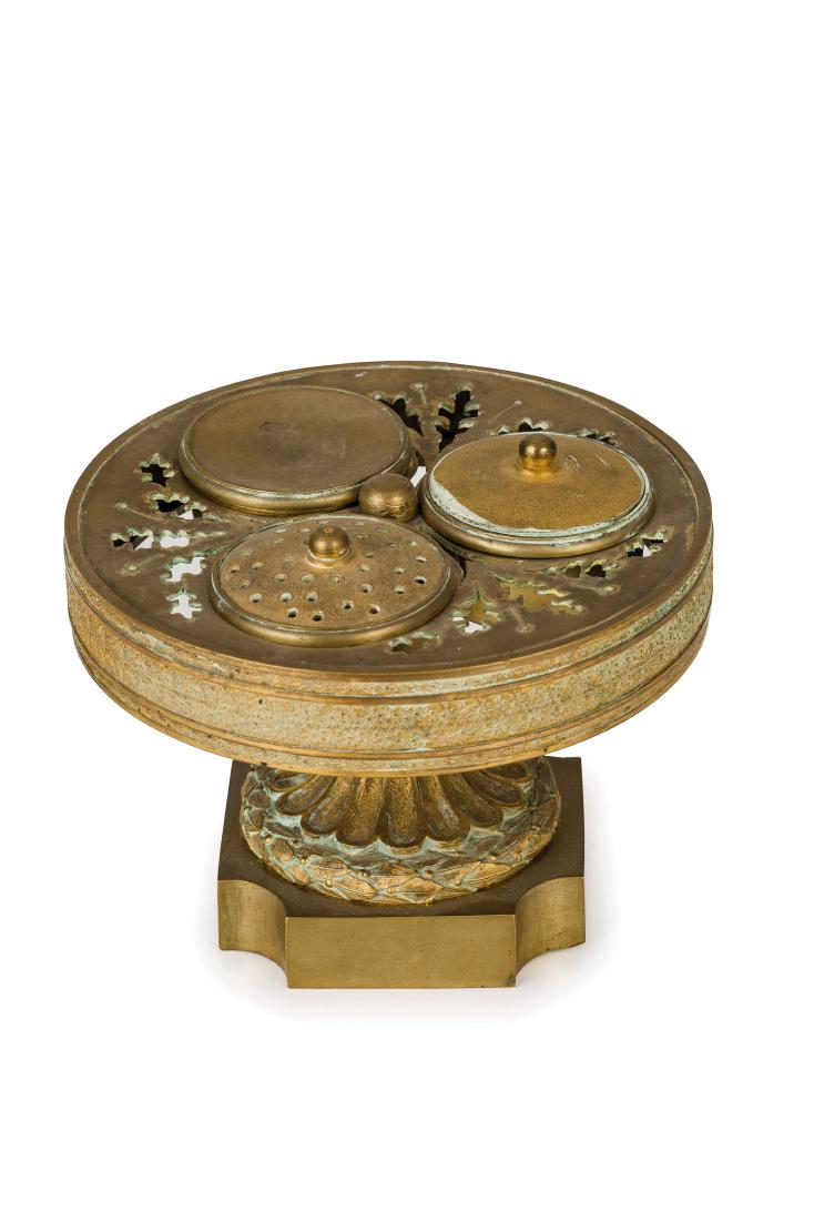 CALAMAIO IN BRONZO DORATO, XIX SECOLO (1 of 1)