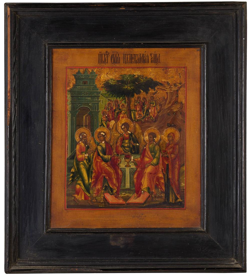 ICONA RAFFIGURANTE LA TRINITA' DELL'ANTICO TESTAMENTO, (1 of 1)