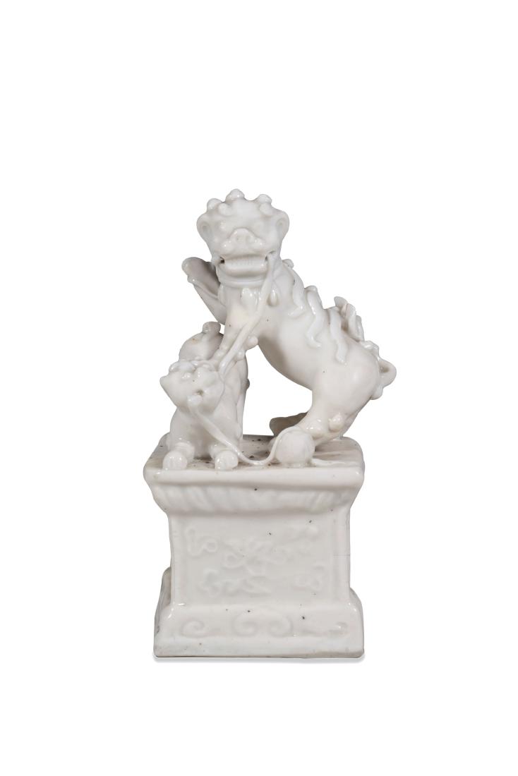 GRUPPO IN PORCELLANA BLANC-DE-CHINE, CINA, XVIII-XIX (1 of 1)