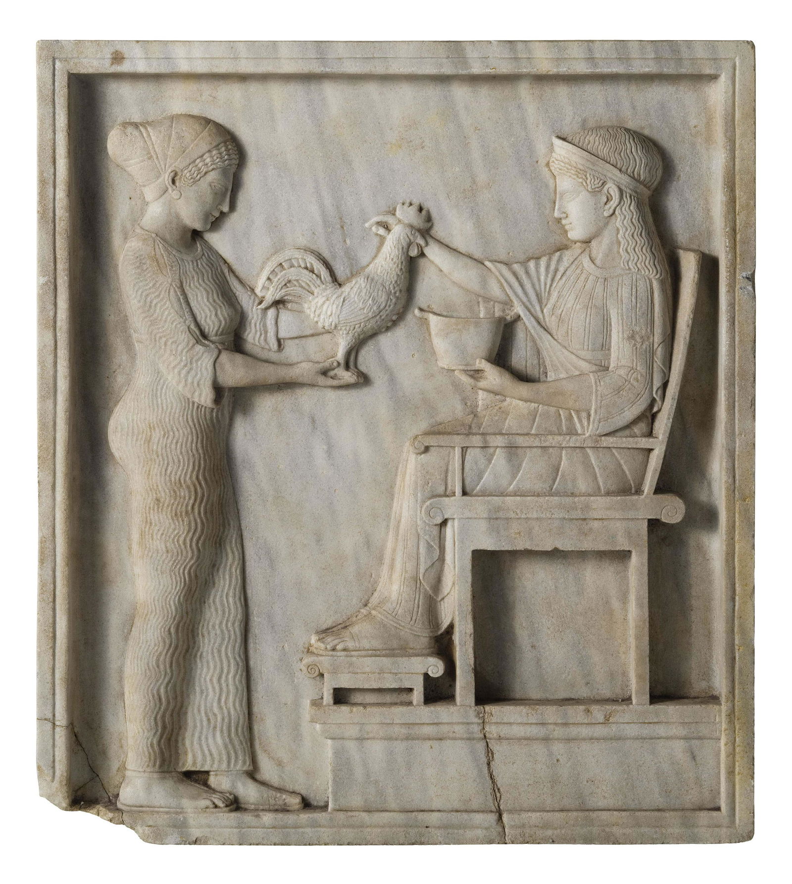 ALTORILIEVO IN MARMO, XIX SECOLO (1 of 1)