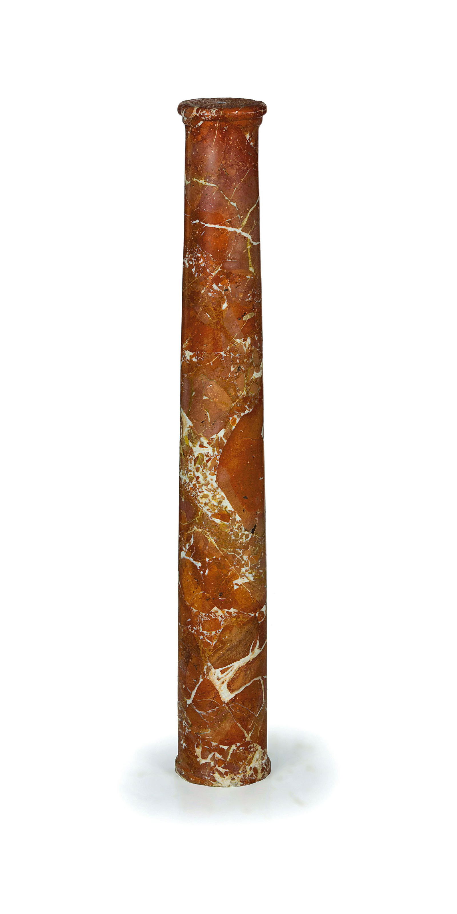 COPPIA DI COLONNE IN MARMO ROSSO (1 of 2)