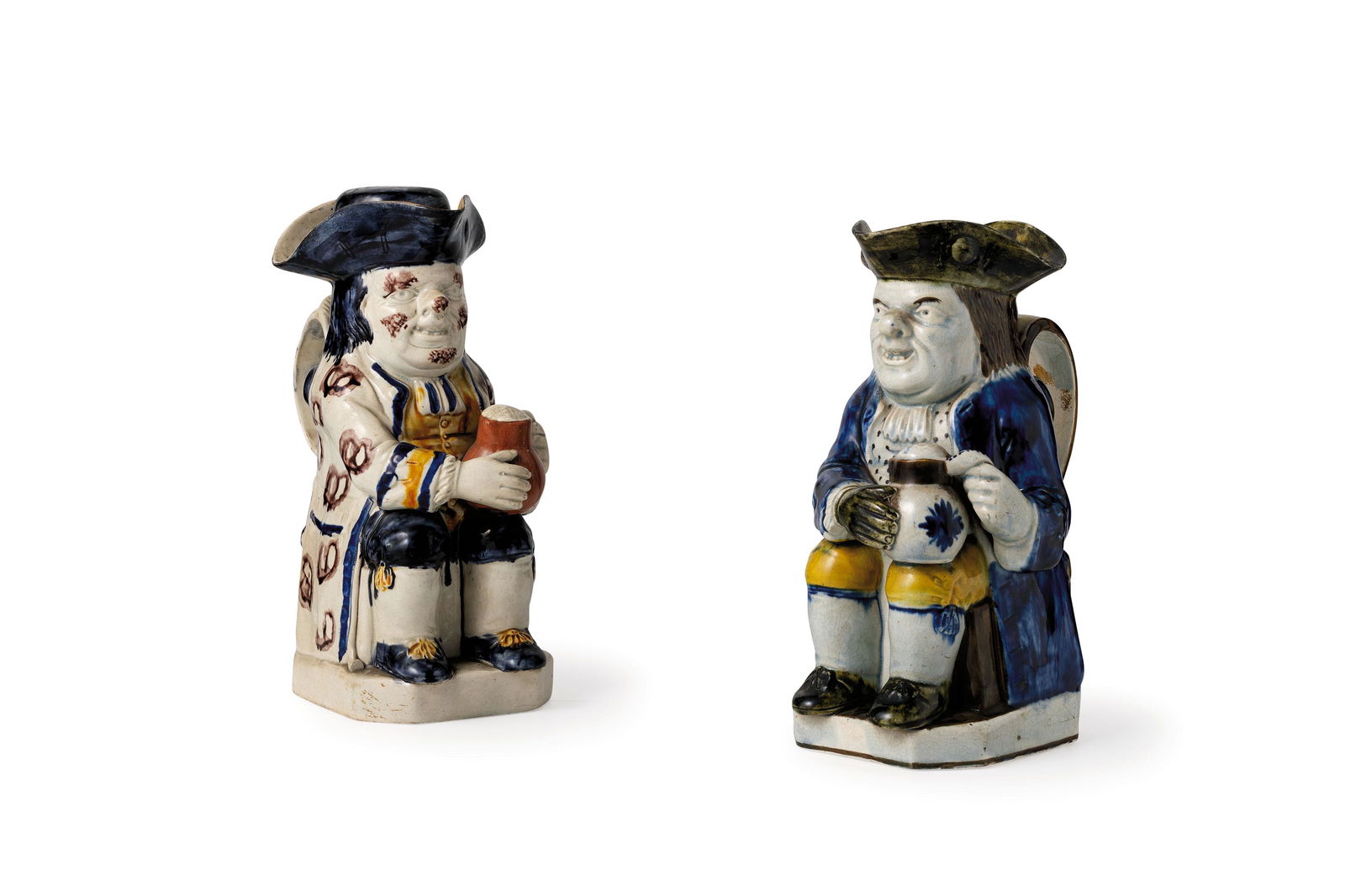 DUE BOCCALI IN CERAMICA POLICROMA, FORNACE DELLO (1 of 2)