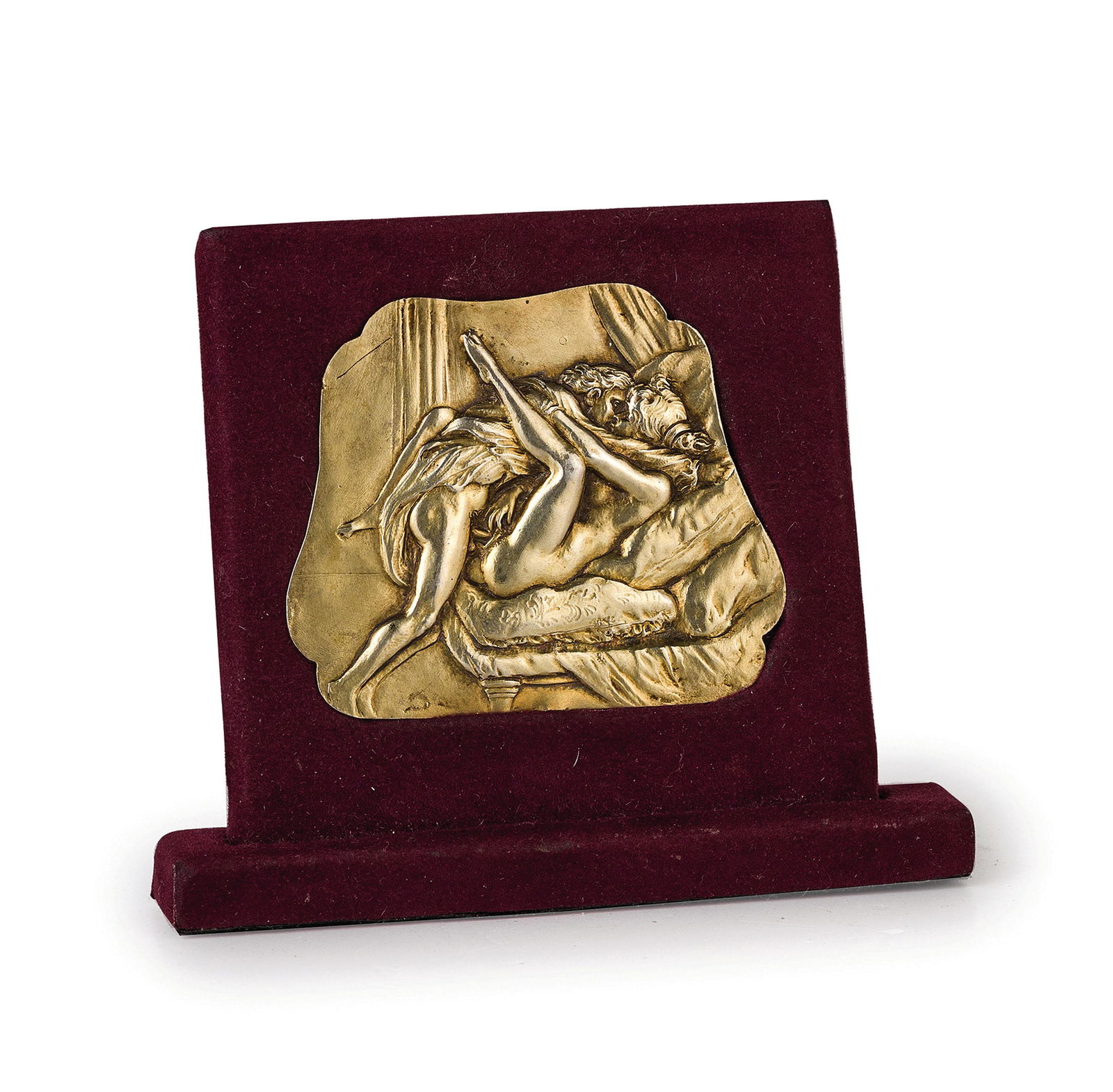 PLACCA IN ARGENTO DORATO, XX SECOLO (1 of 1)