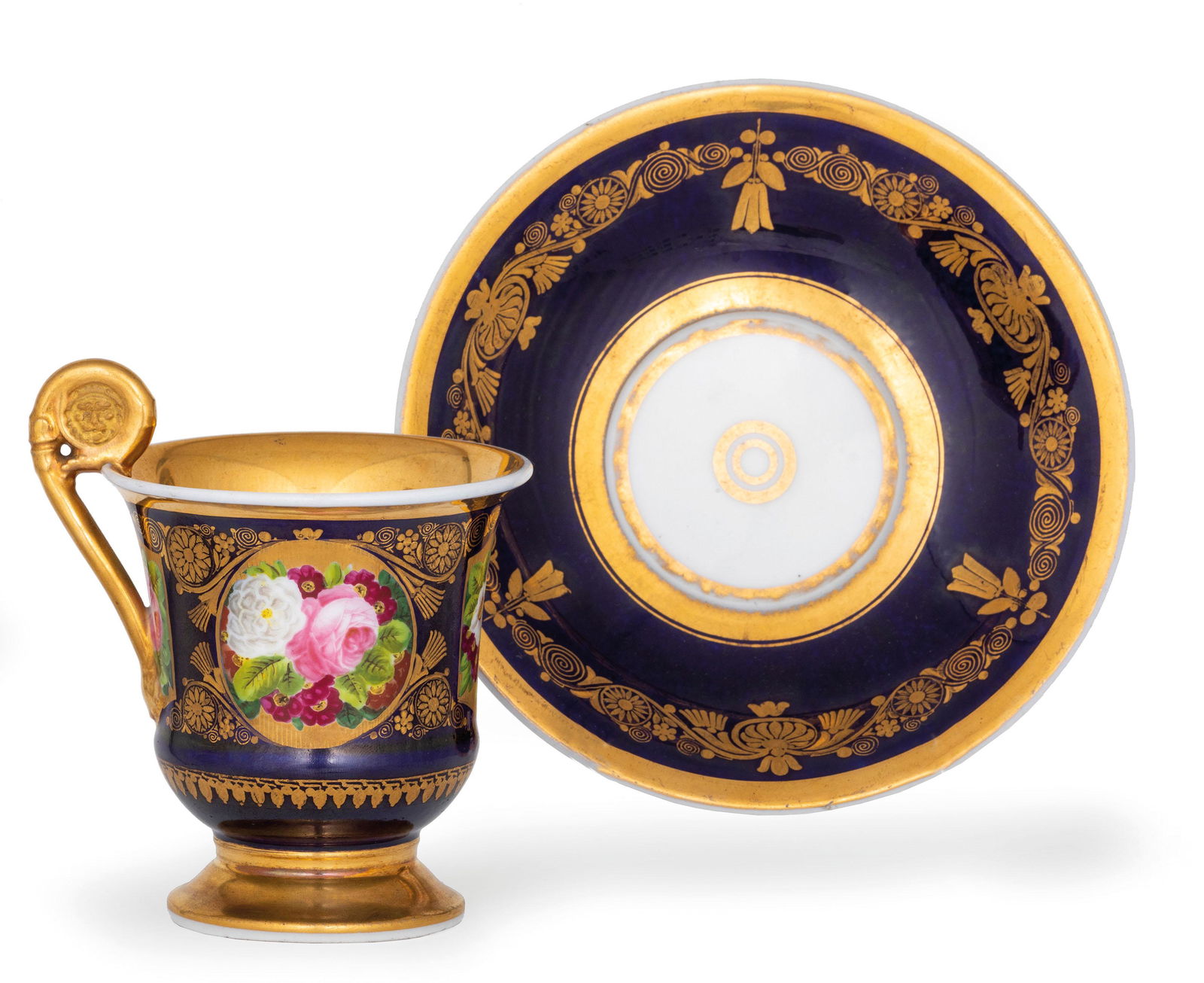 TAZZA CON PIATTINO IN PORCELLANA POLICROMA (1 of 1)