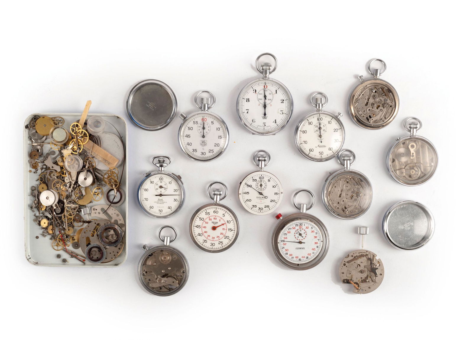 GRANDE LOTTO DI CRONOGRAFI DA TASCA HEUER, TAG HEUER (1 of 1)