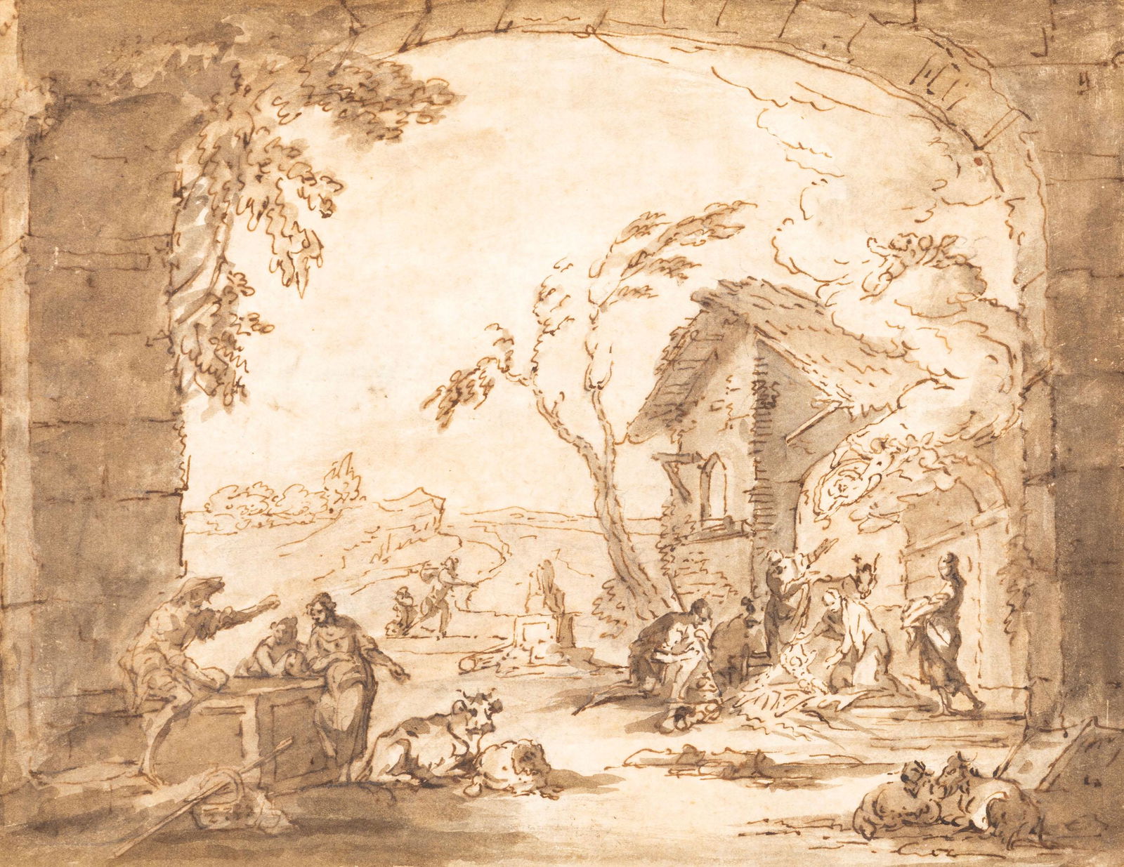 GASPARE DIZIANI (attr. a) (1 of 1)