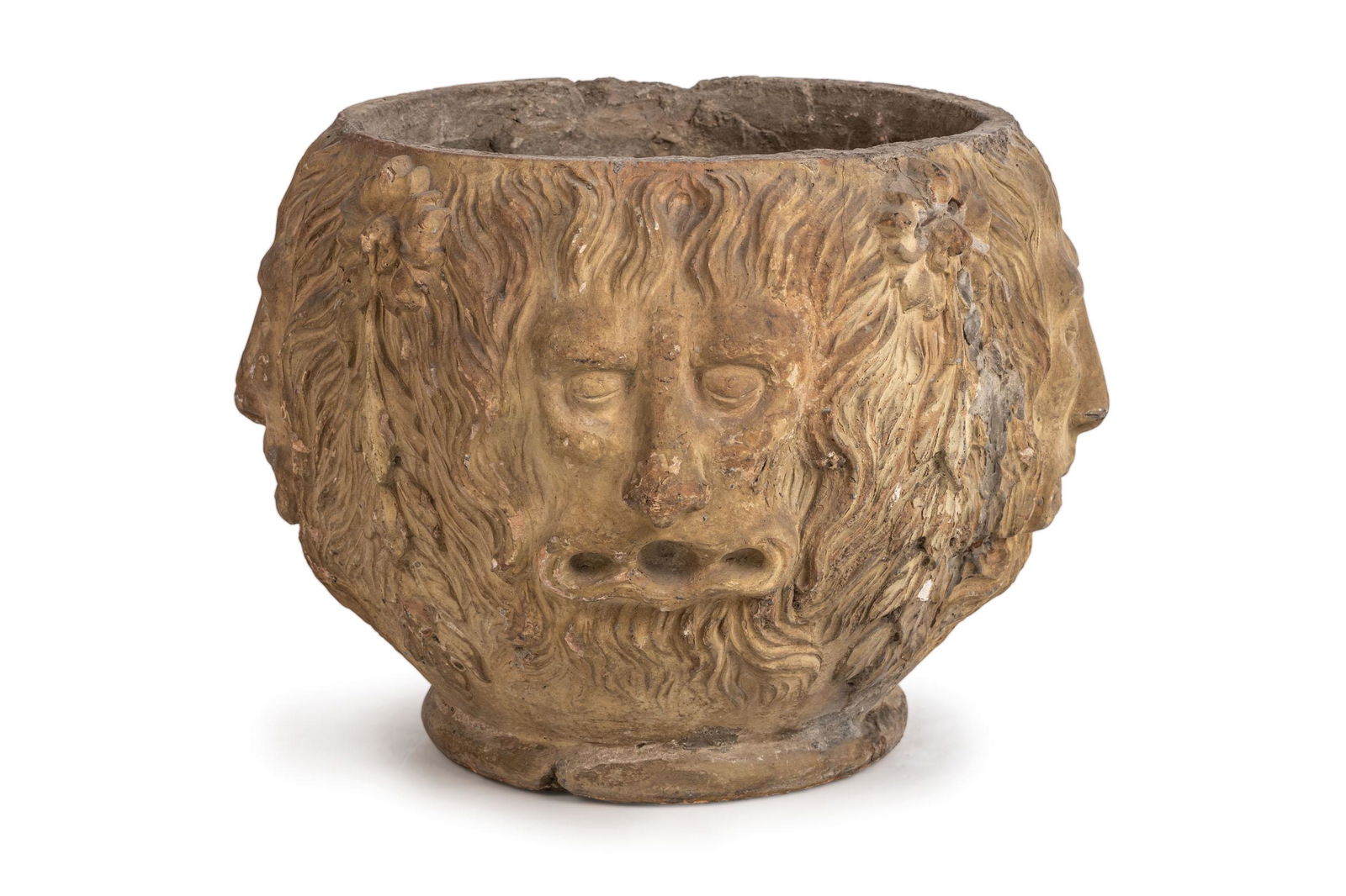 VASO DECORATIVO IN TERRACOTTA, FORNACE DI CALTAGIRONE (1 of 1)