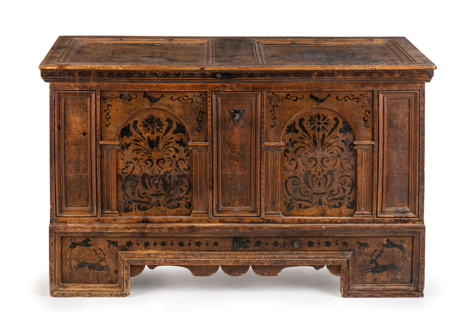 MADIA IN LEGNO PARZIALMENTE DIPINTO, XVIII SECOLO (1 of 1)