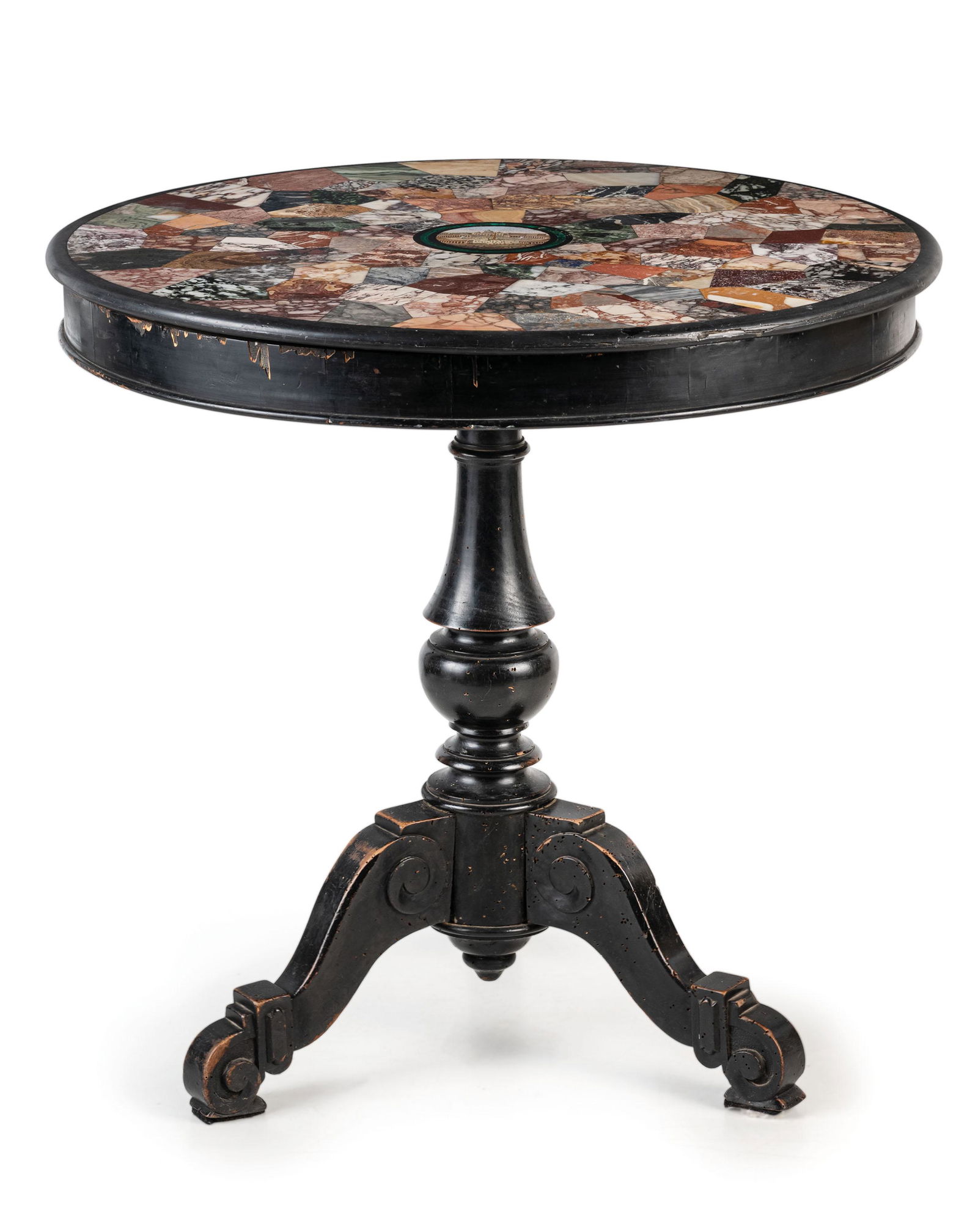 PIANO DI TAVOLO IN MARMI ANTICHI DIVERSI (1 of 3)