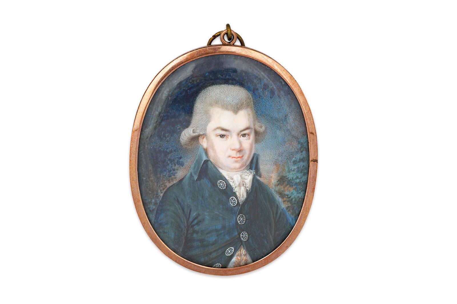 MINIATURA CON CORNICE IN ORO, XIX SECOLO (1 of 1)