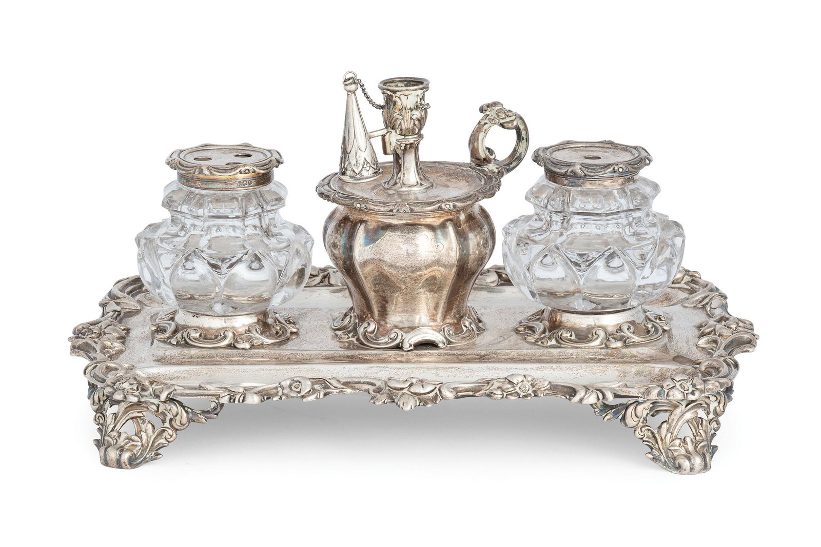 CALAMAIO IN ARGENTO E CRISTALLO, LONDRA, 1839, (1 of 1)