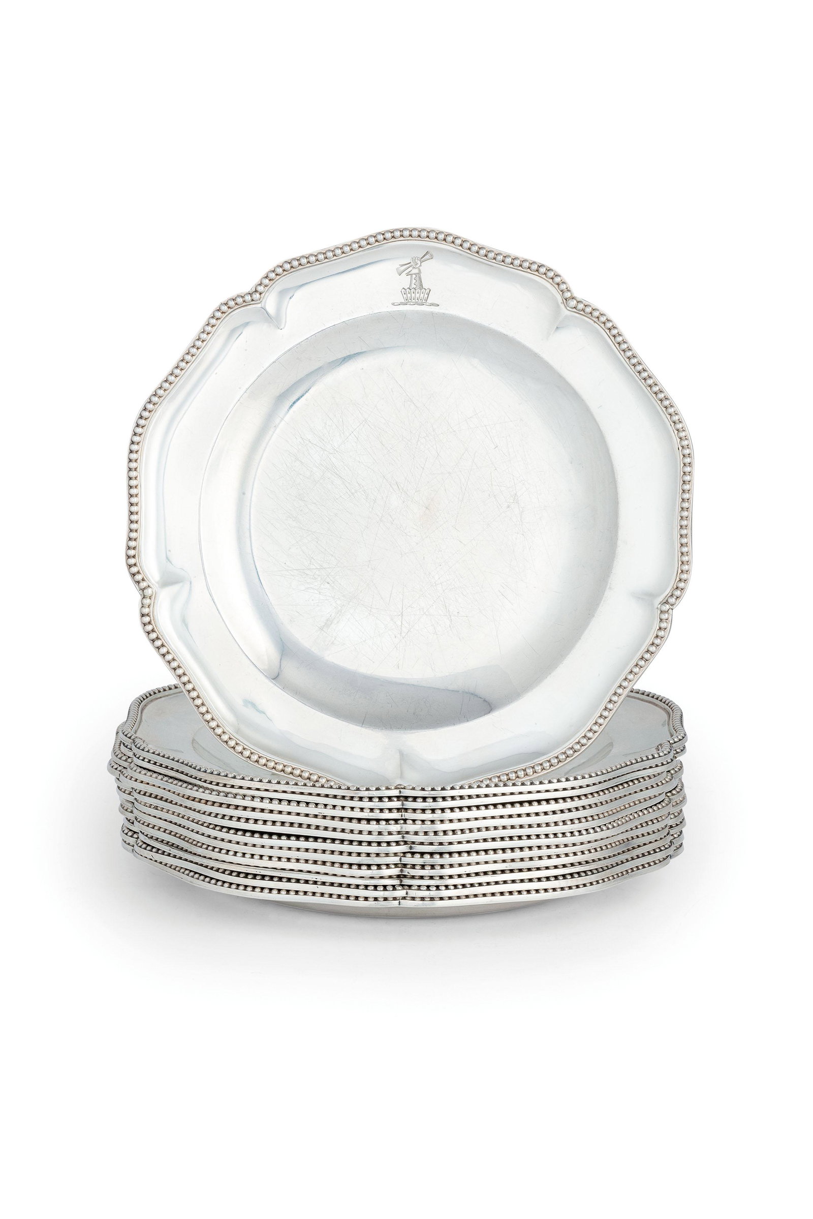 SET DI DODICI PIATTI IN ARGENTO, LONDRA, 1874 (1 of 1)