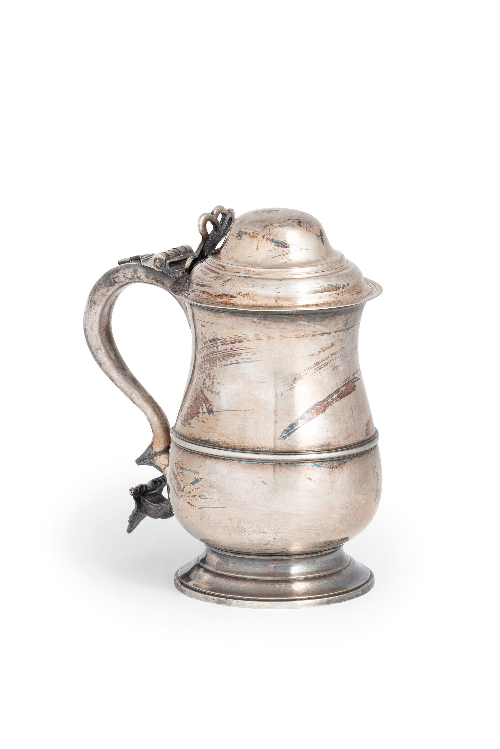 TANKARD IN ARGENTO, LONDRA, 1745, ORAFO S. WOOD (1 of 1)