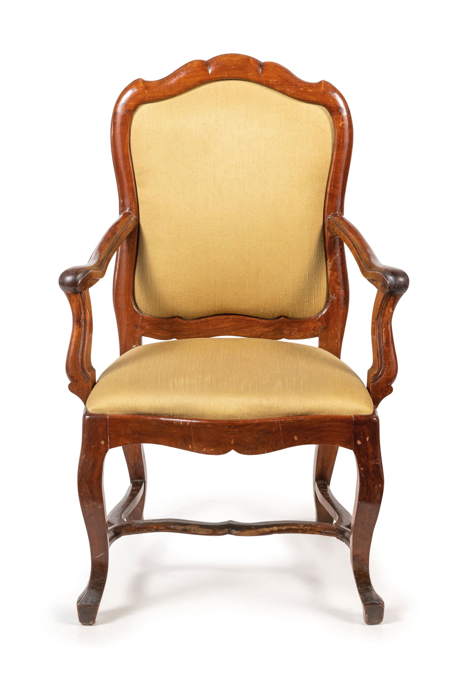 COPPIA DI POLTRONE IN LEGNO DI CILIEGIO, EMILIA O (1 of 2)