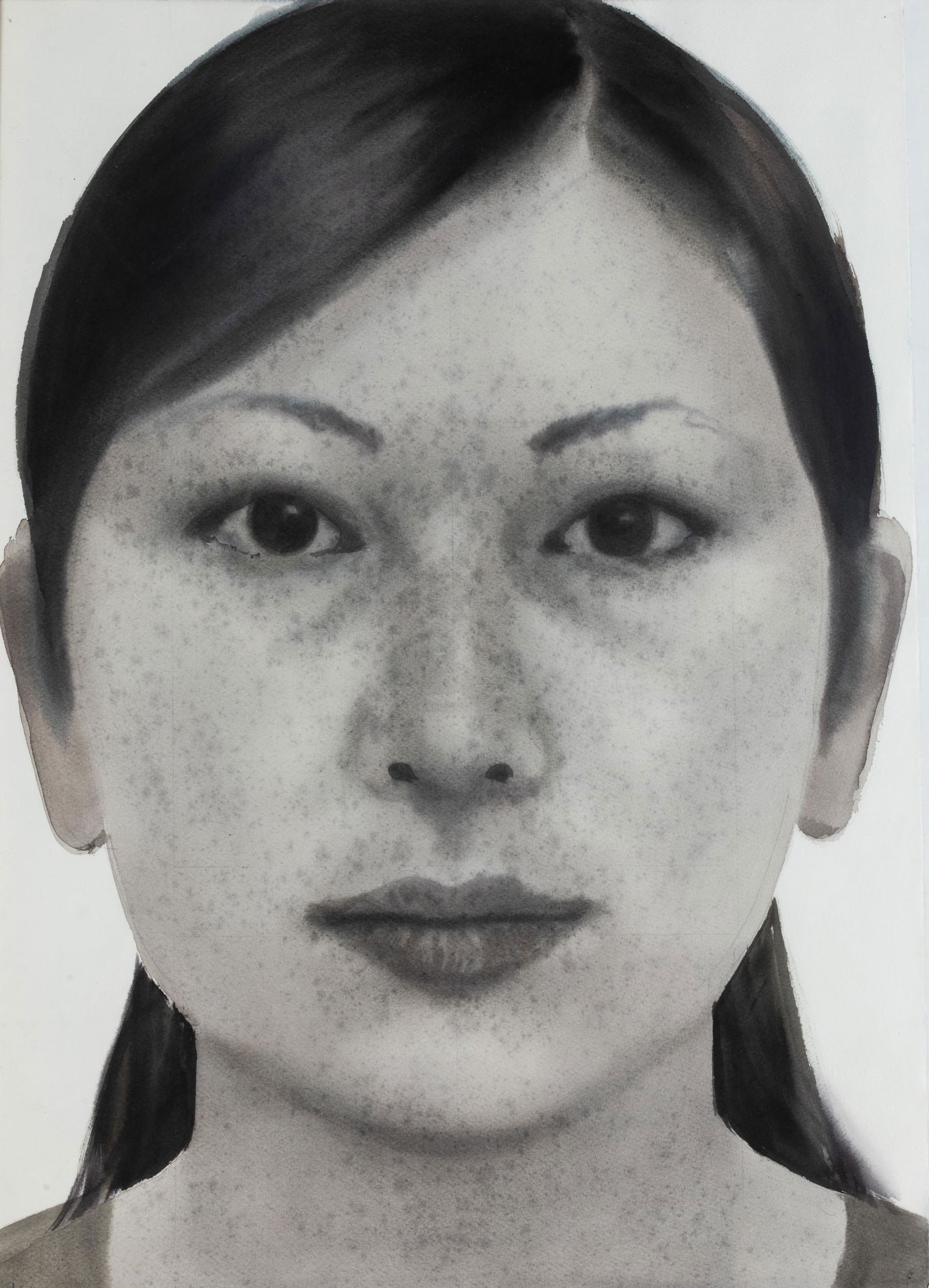 TILL FREIWALD: Lima 1963 Senza titolo Acquarello e tecnica mista su carta, cm 64 x 46 Provenienza: Galerie Margit Haupt, Karlsruhe Collezione privata, Milano