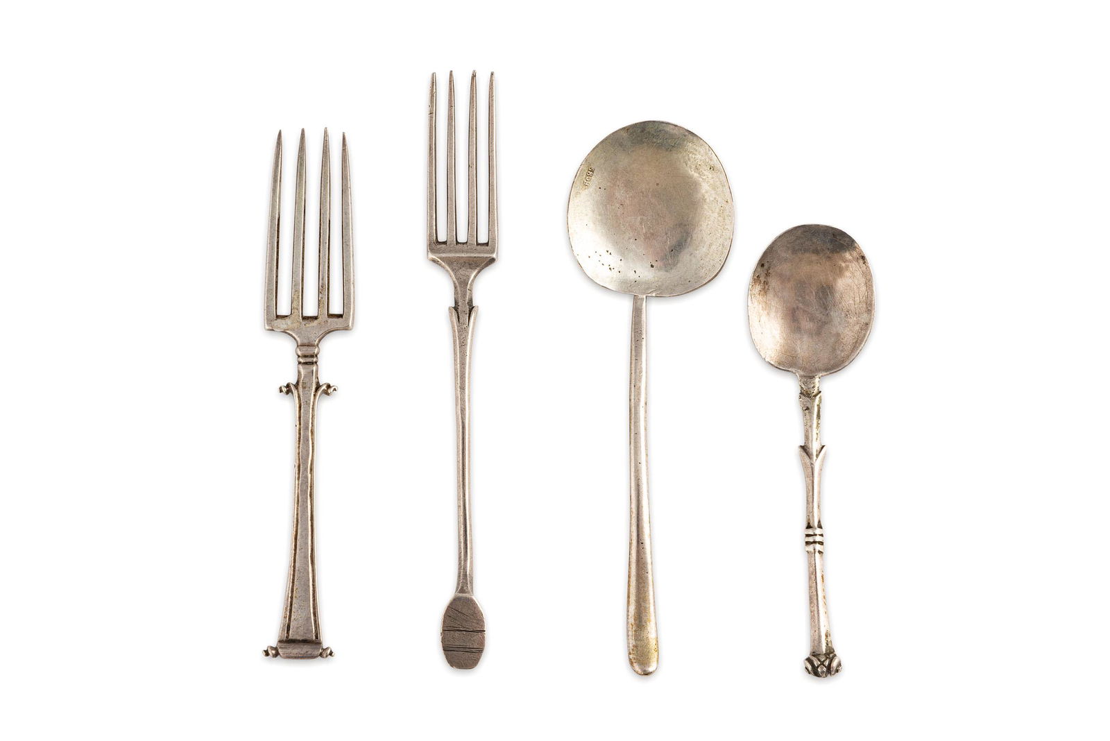 GRUPPO DI POSATE DIVERSE, ITALIA, XVII-XVIII SECOLO (1 of 1)