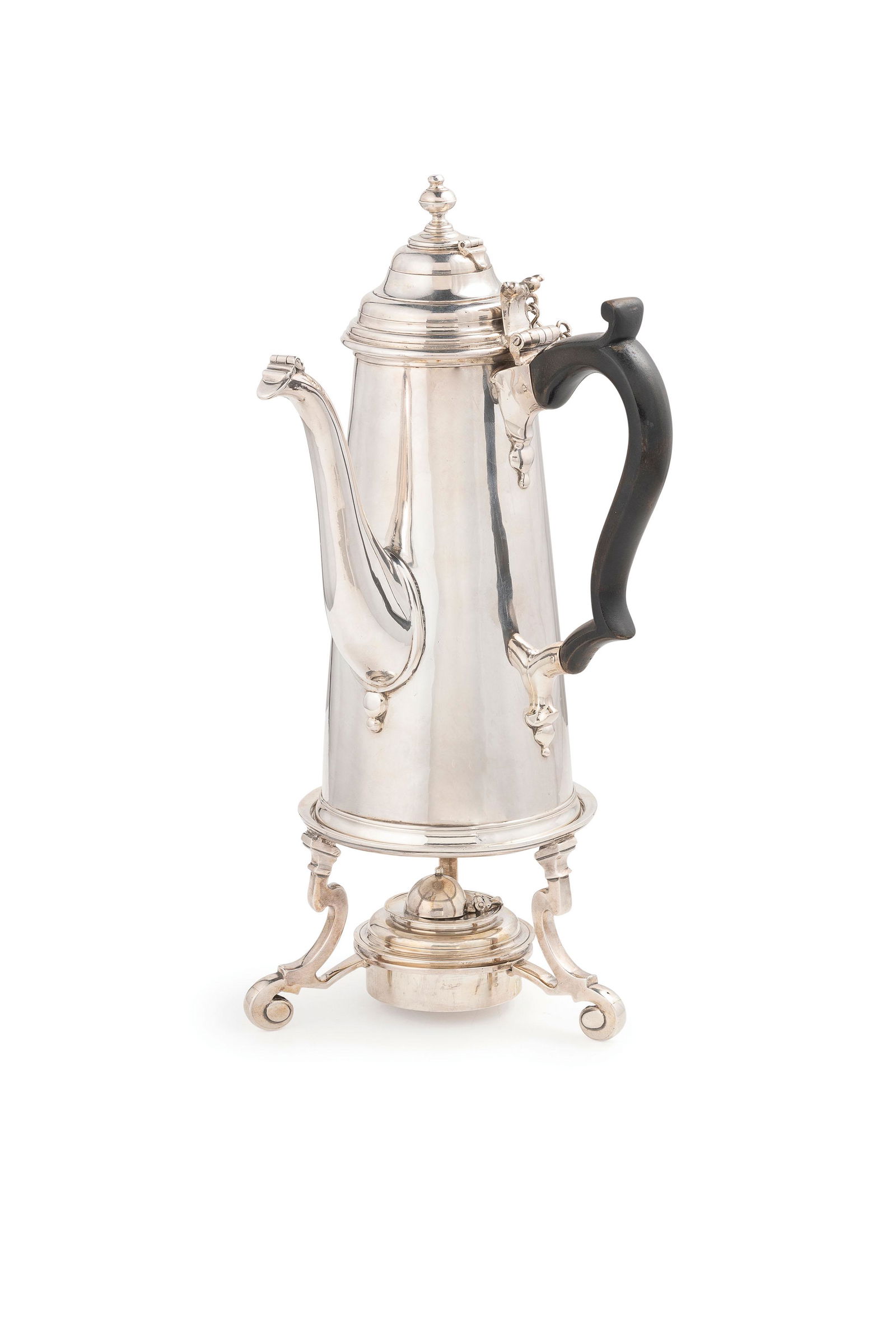 CIOCCOLATIERA IN ARGENTO, LONDRA, 1710, ORAFO A. NELME (1 of 1)