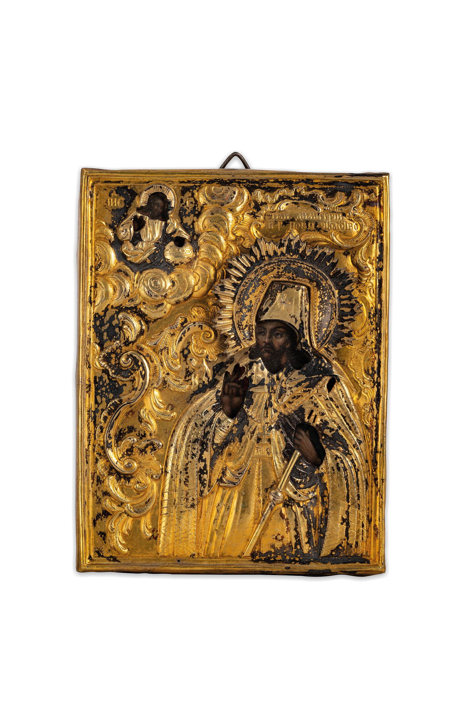 DUE ICONE RAFFIGURANTI IL METROPOLITA DMITRY CON RIZA (1 of 2)