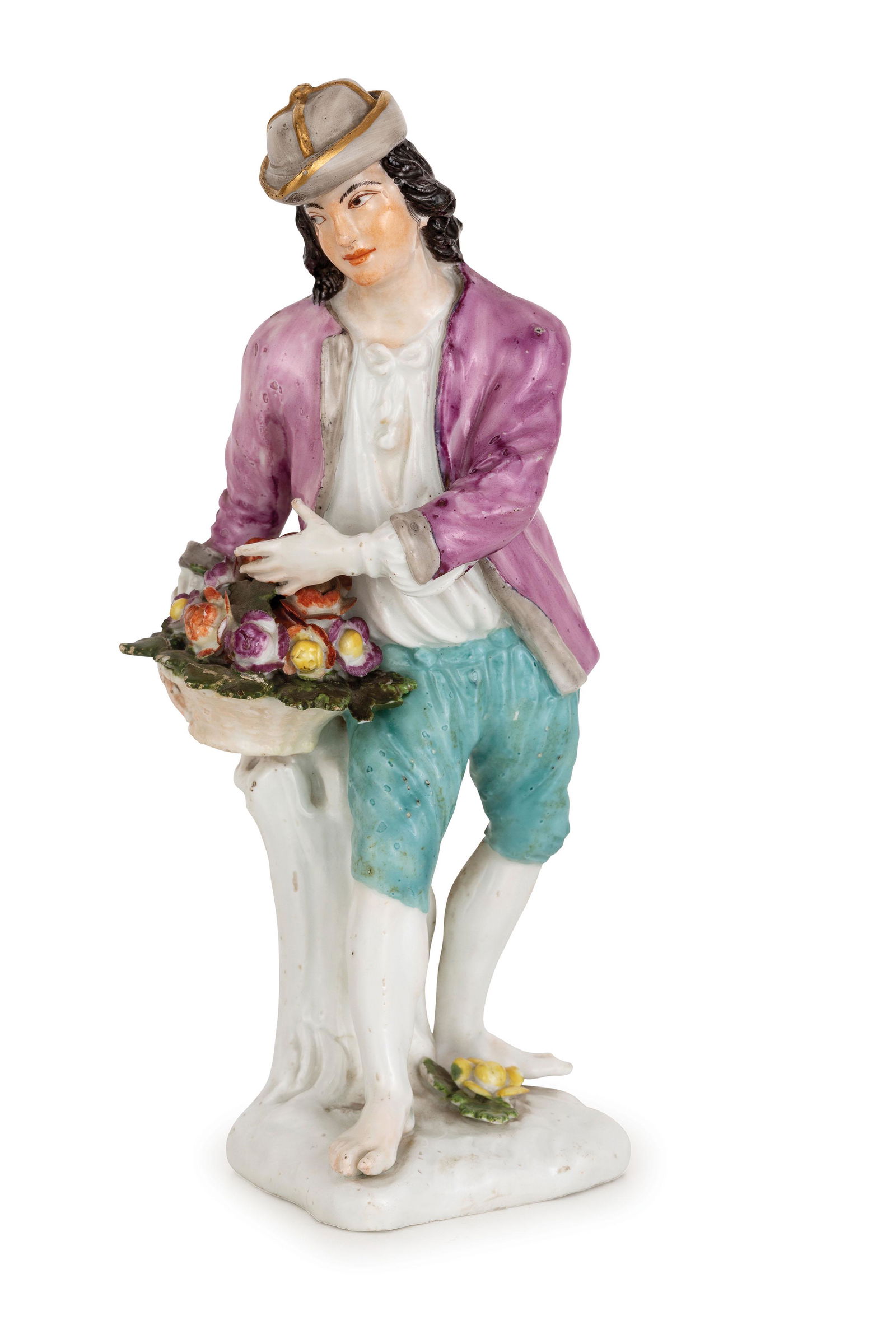 FIGURA IN PORCELLANA POLICROMA, MANIFATTURA DI (1 of 1)