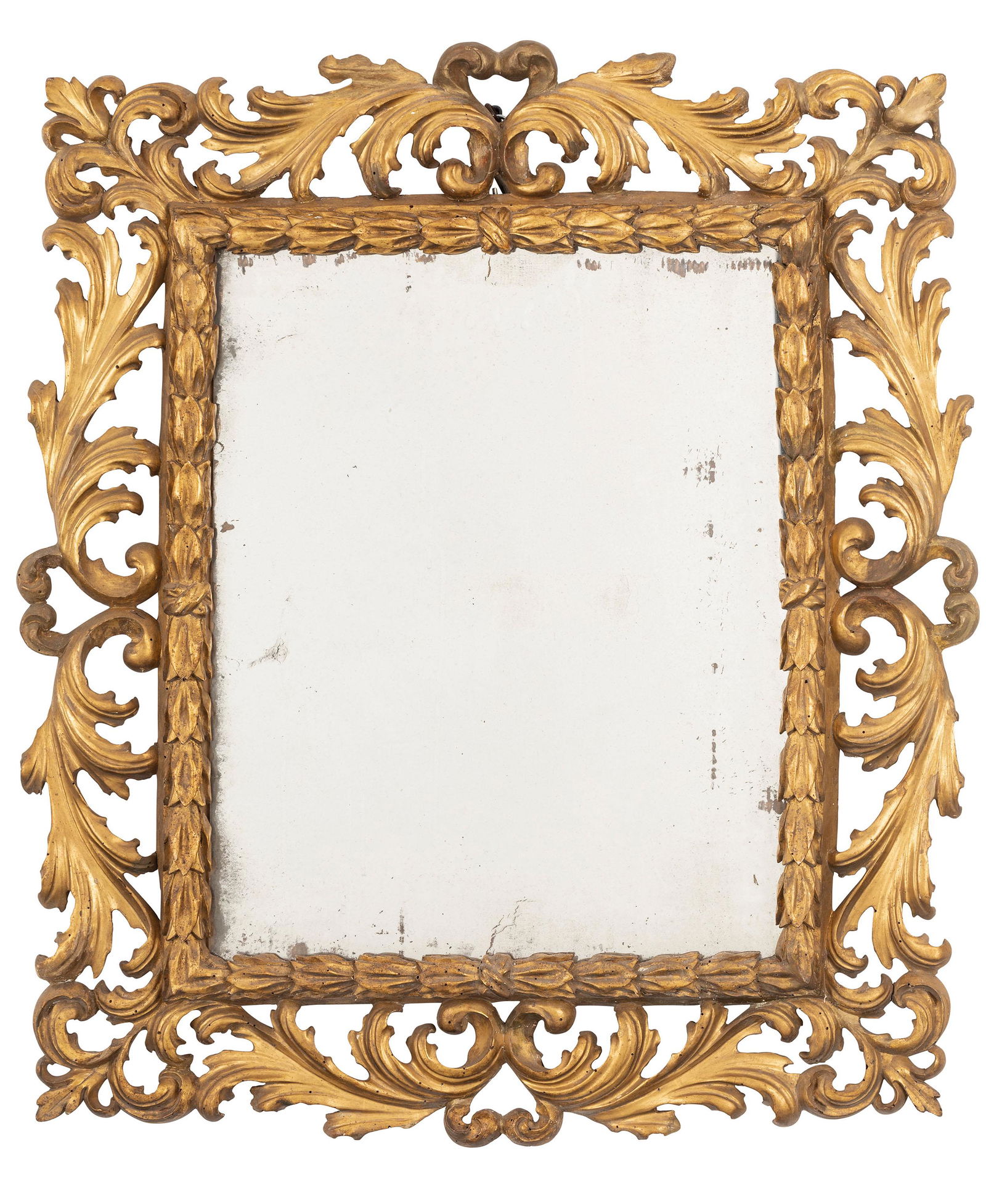 CORNICE IN LEGNO INTAGLIATO E DORATO, XVIII SECOLO (1 of 1)