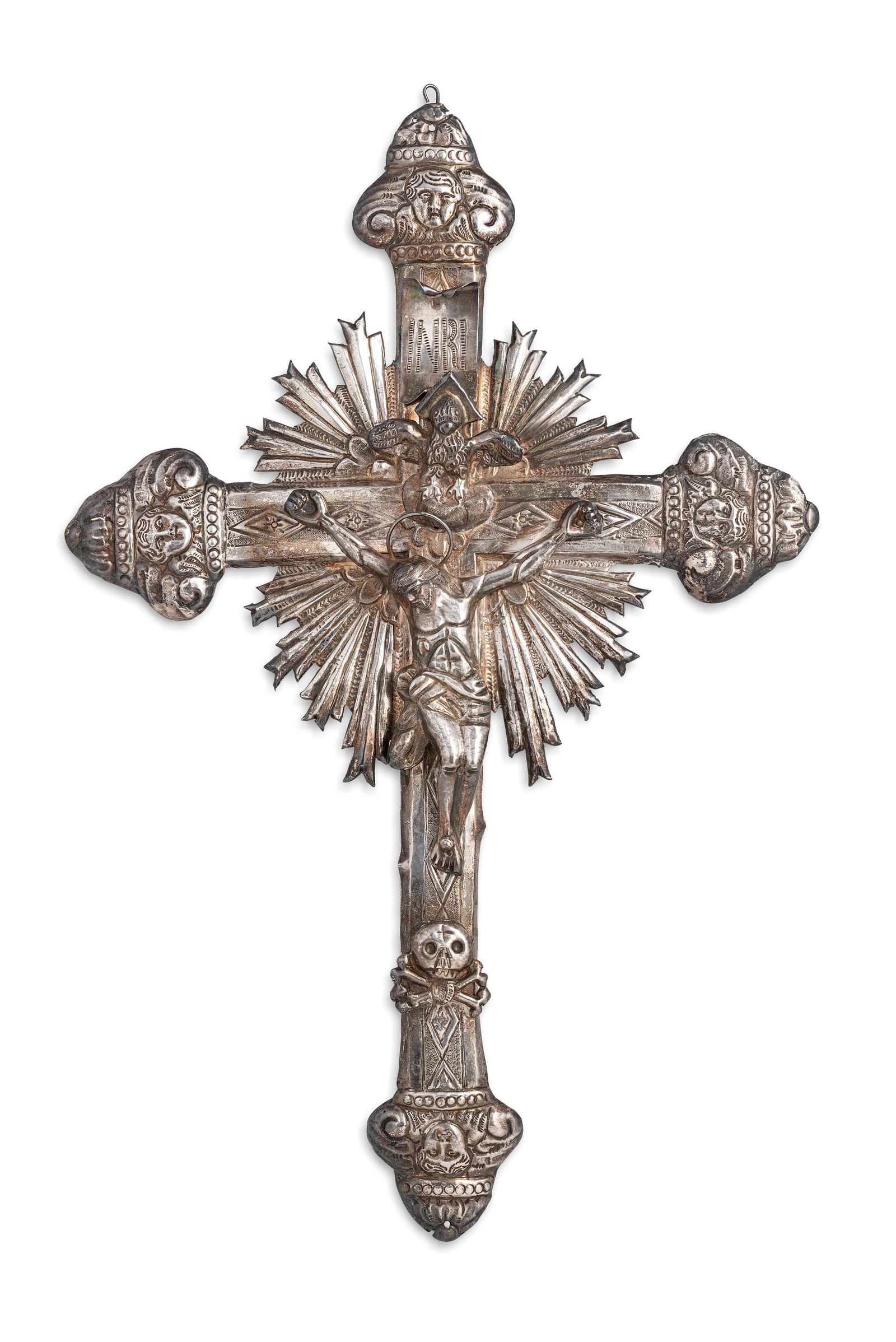 CROCEFISSO IN ARGENTO, NAPOLI, XIX SECOLO (1 of 1)