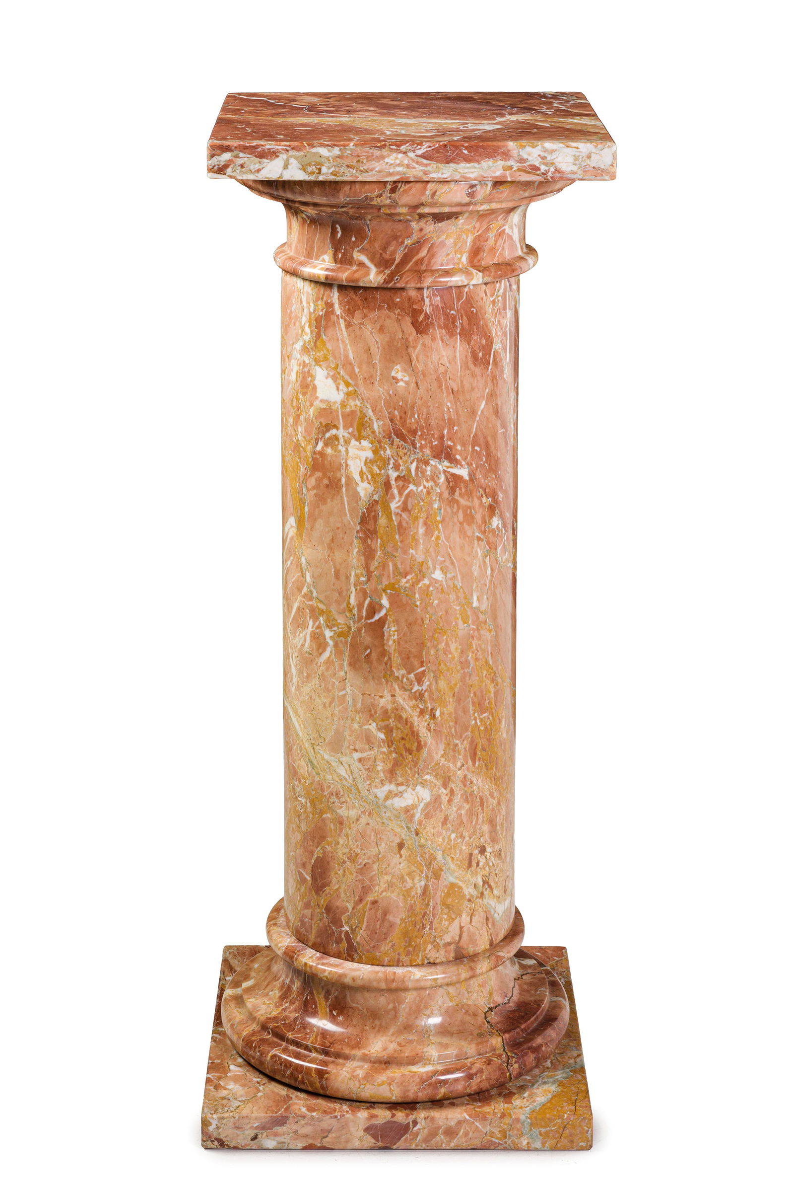 COLONNA REGGIBUSTO IN MARMO VENATO, XX SECOLO (1 of 1)