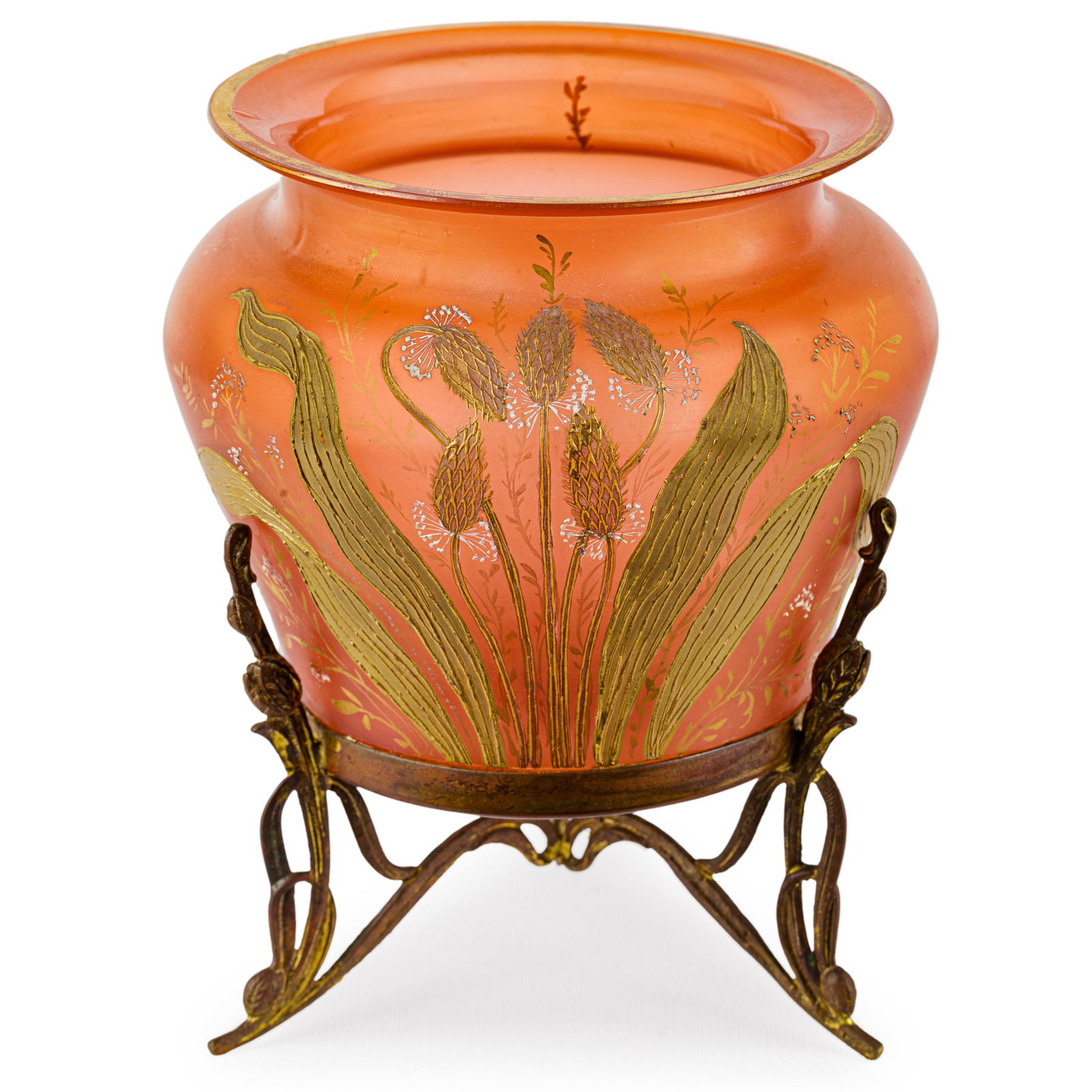 VASO IN VETRO BICROMO, VETRERIA FRANCESE DEL PRIMO (1 of 2)