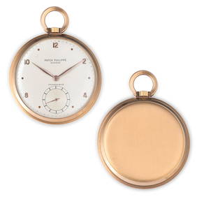 PATEK PHILIPPE HAUSMANN, OROLOGIO DA TASCA IN ORO, (1 of 6)