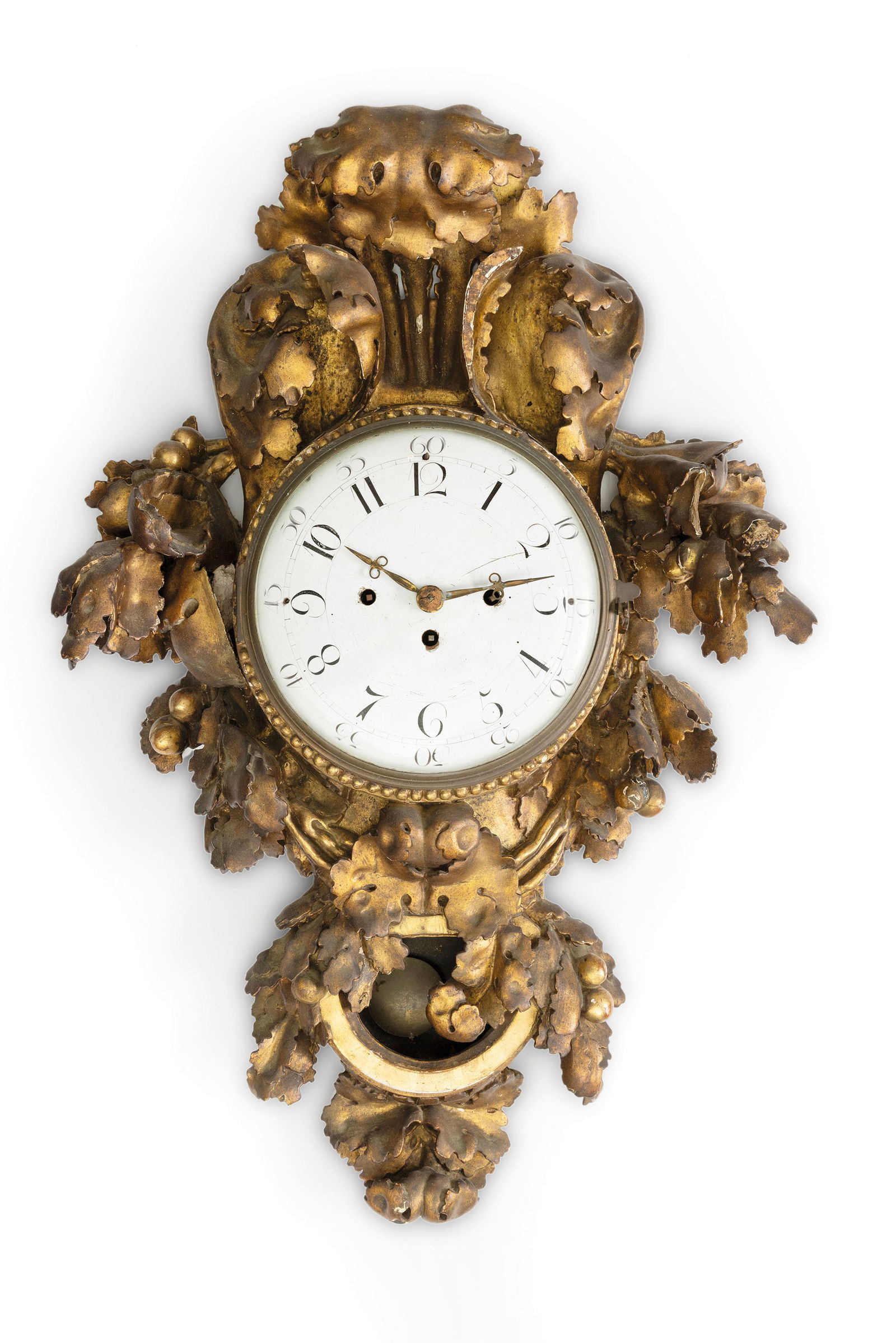 CARTEL D'APPLIQUE, IN LEGNO DORATO, VIENNA 1820 CIRCA (1 of 2)