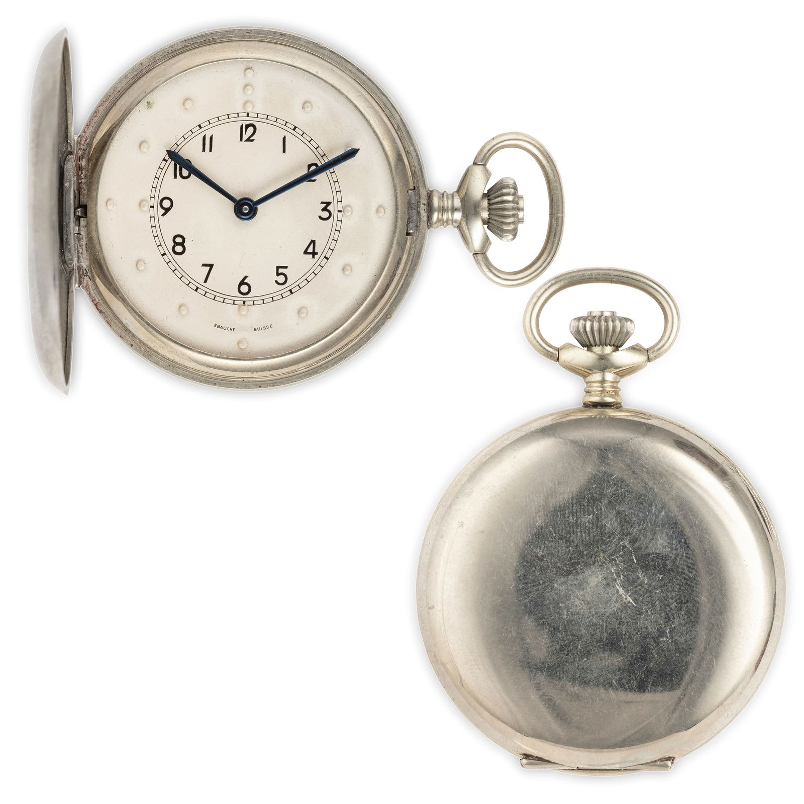 ANONIMO, OROLOGIO SAVONETTE PER NON VEDENTI, SVIZZERA (1 of 4)