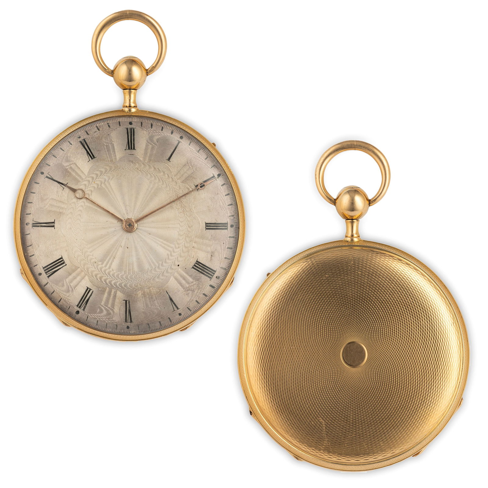 ANONIMO, OROLOGIO DA TASCA IN ORO, CON RIPETIZIONE ORE (1 of 5)