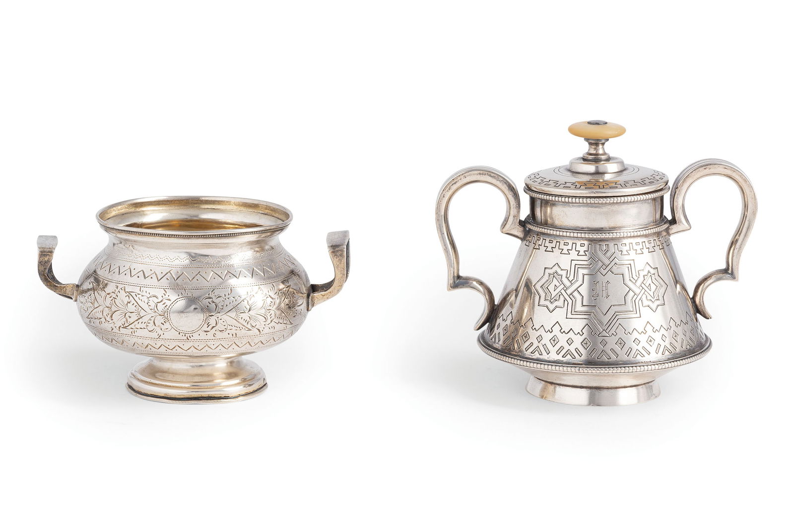 ZUCCHERIERA IN ARGENTO, S. PIETROBURGO, 1879, ORAFO K. (1 of 1)