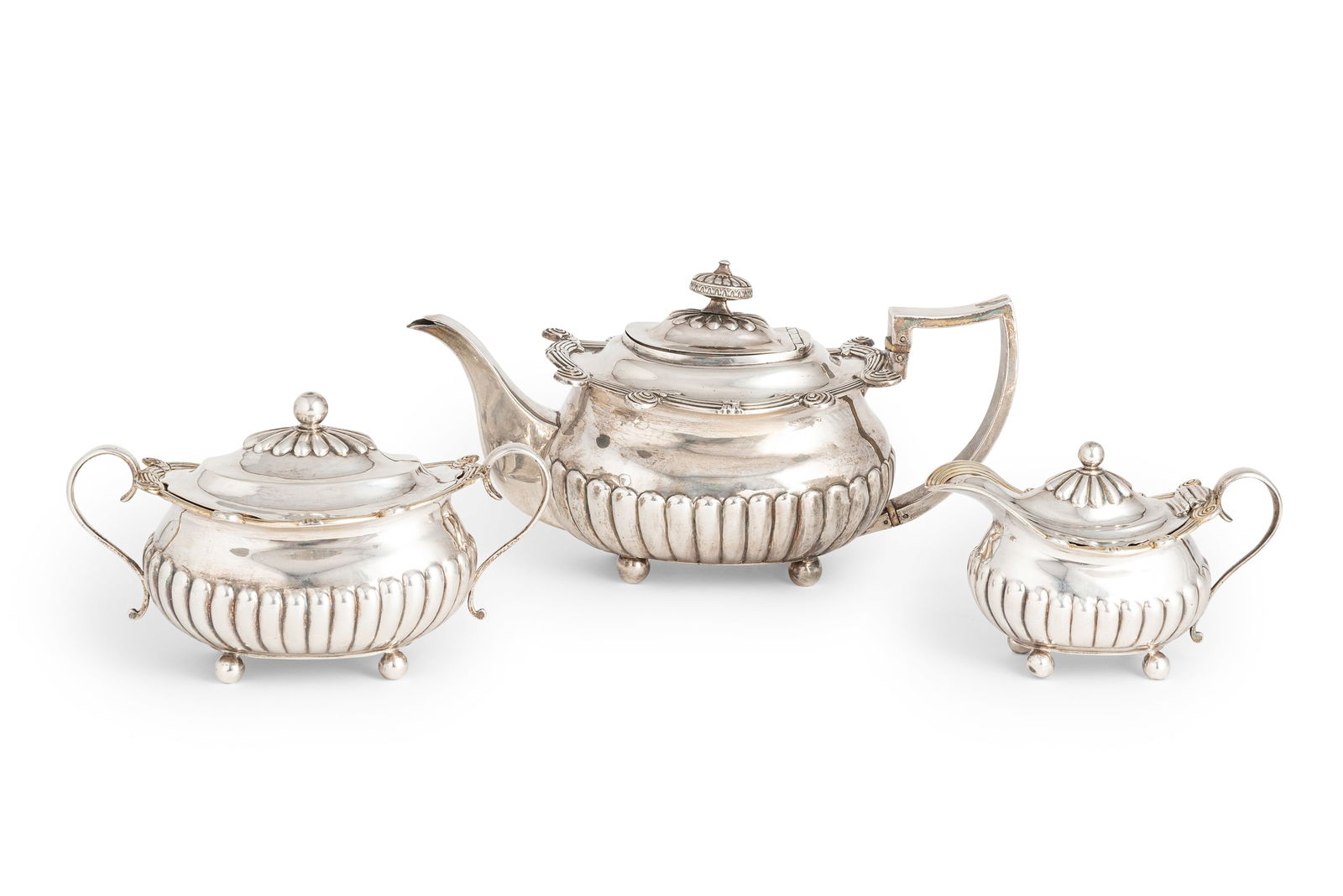 SERVIZIO DA TEA IN ARGENTO, LONDRA, 1810-1811, ORAFO (1 of 1)