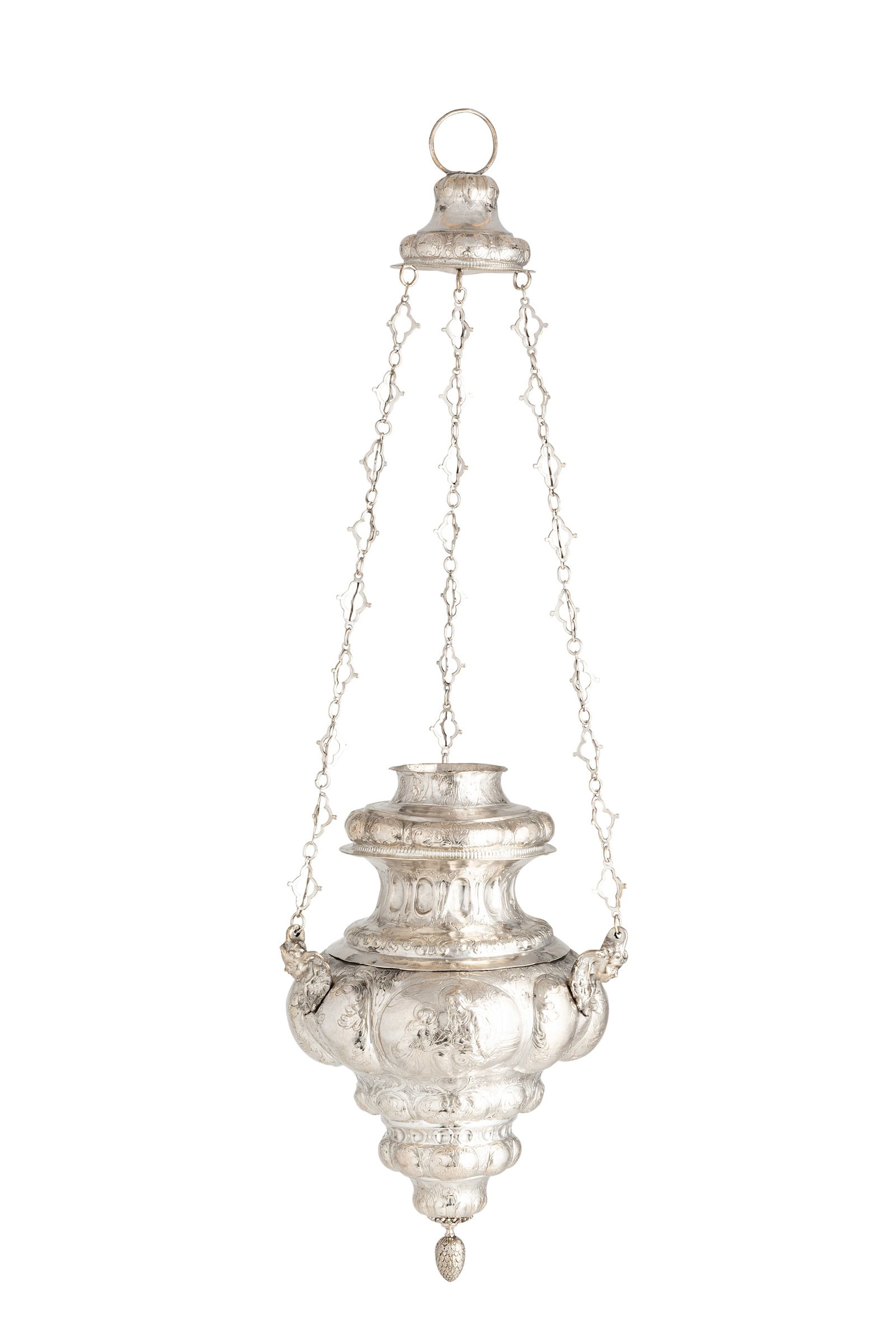 LAMPADA VOTIVA IN ARGENTO, VERONA, XVIII SECOLO (1 of 1)