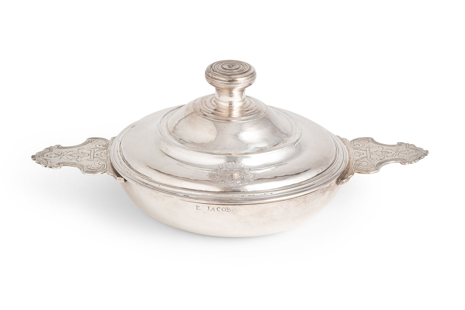 TAZZA DA PUERPERA IN ARGENTO, FRANCIA, XVIII SECOLO (1 of 1)