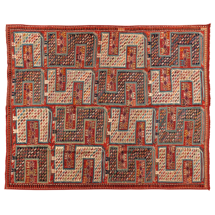 TAPPETO VERNEH A DRAGHI, SUD CAUCASO, KARABAGH, CIRCA (1 of 1)