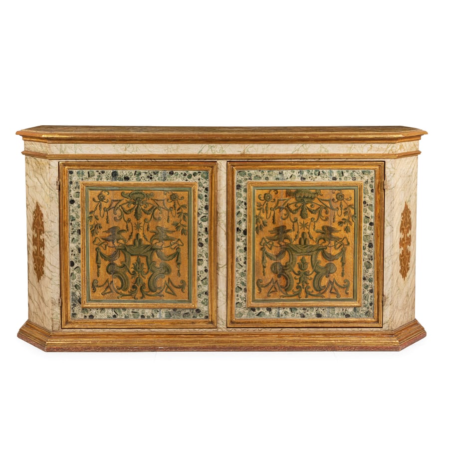 GRANDE CREDENZA IN LEGNO LACCATO (1 of 4)