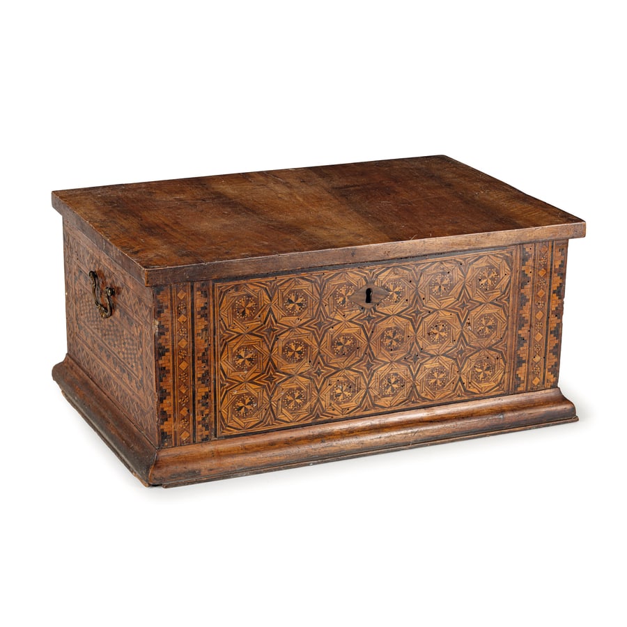 SCRIGNO IN LEGNI VARI, XVIII SECOLO (1 of 3)