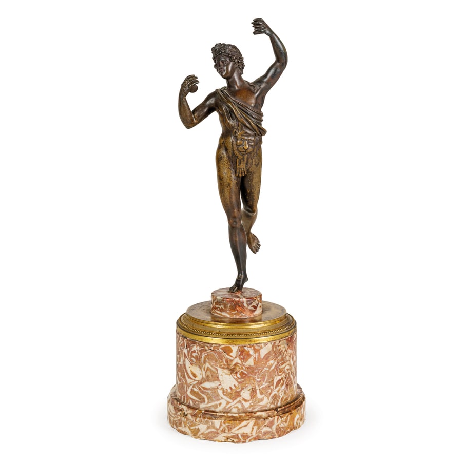 SCULTURA IN BRONZO PATINATO, XIX SECOLO (1 of 2)