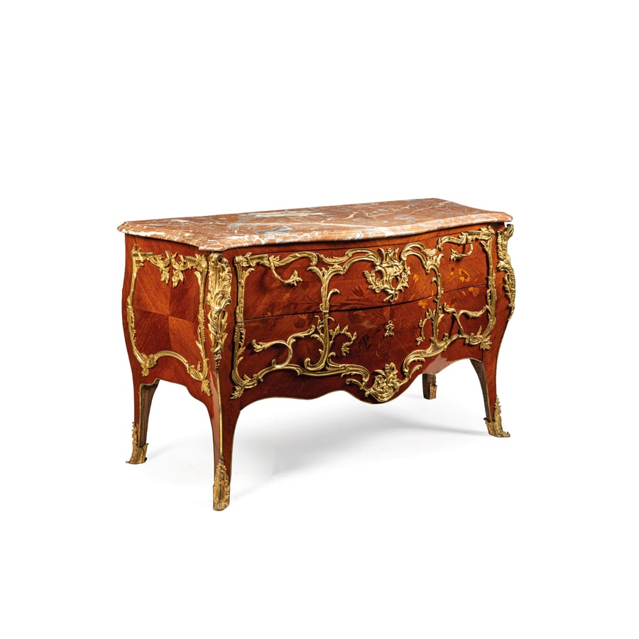 CASSETTONE IMPIALLACCIATO IN LEGNI VARI, FRANCIA, XX (1 of 4)